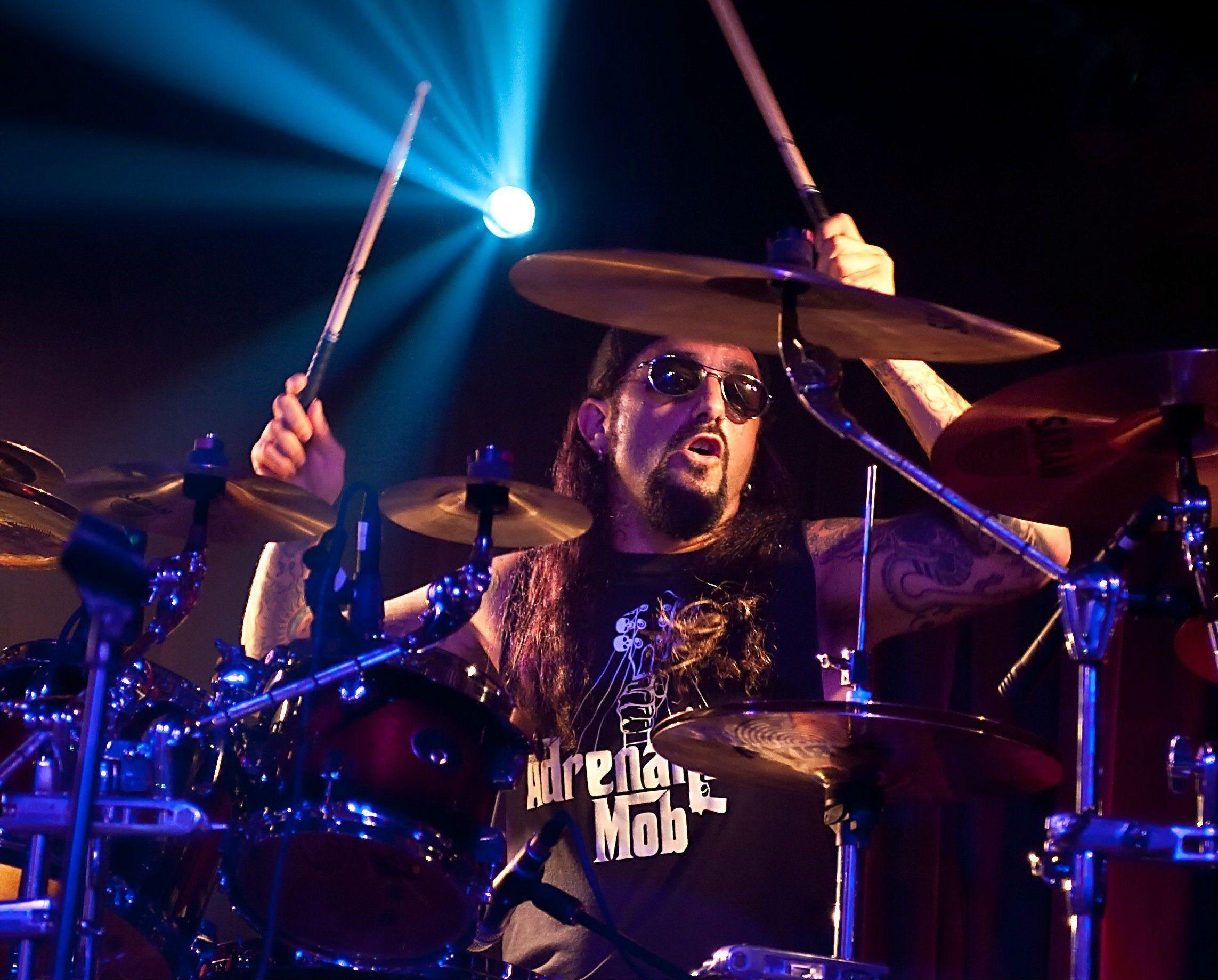 ADRENALINE MOB heavy metal rock concert drums HD wallpaper