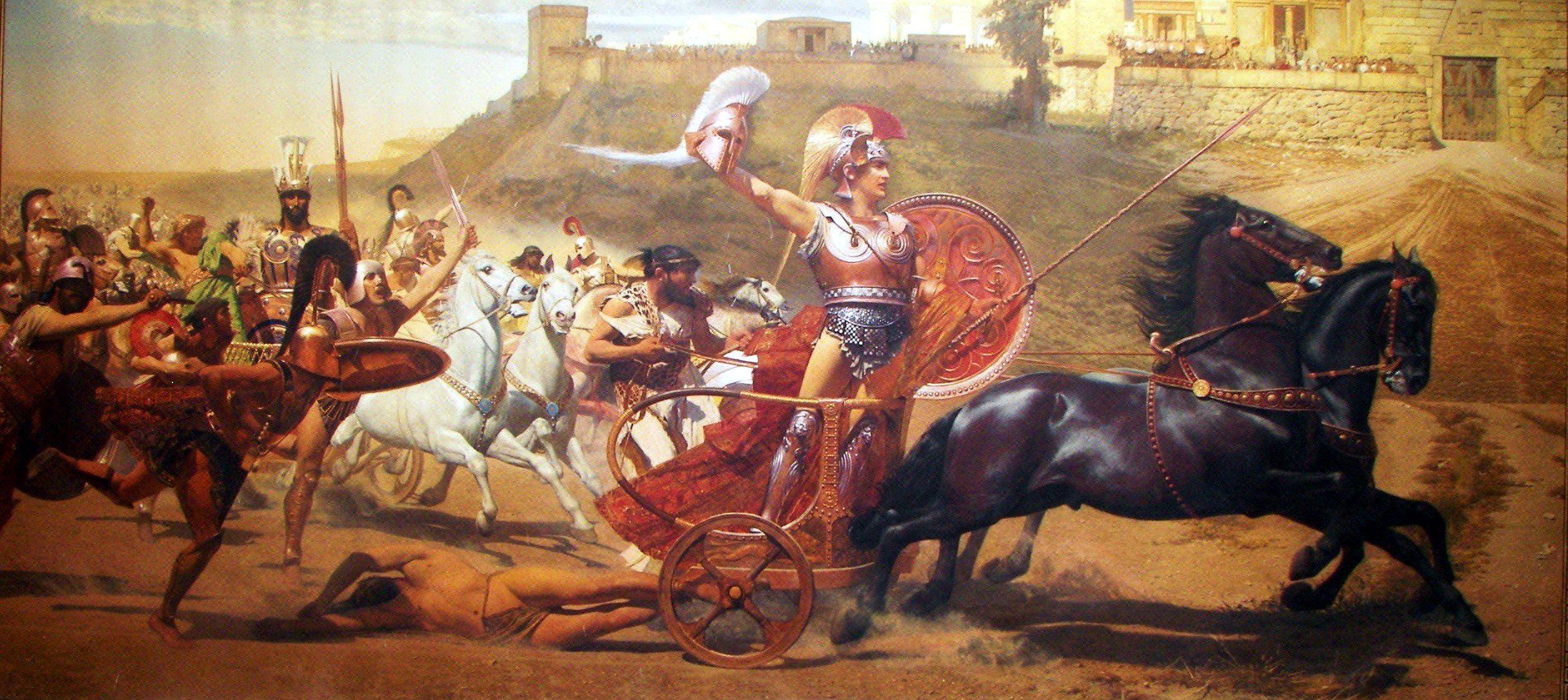 The Triumph Of Achilles HD Wallpaper. Background