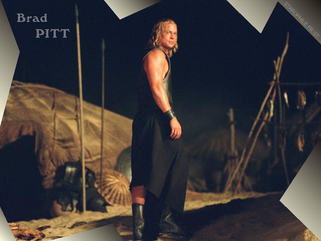 Brad Pitt as Achilles. Troy Brad Pitt. hotness
