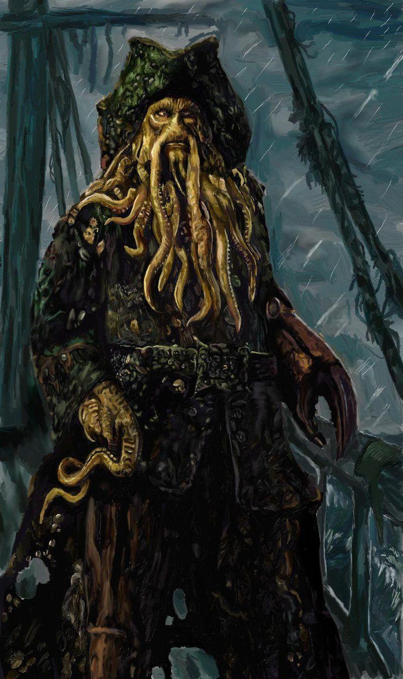 Davy Jones Painting By PC Chipmunk
