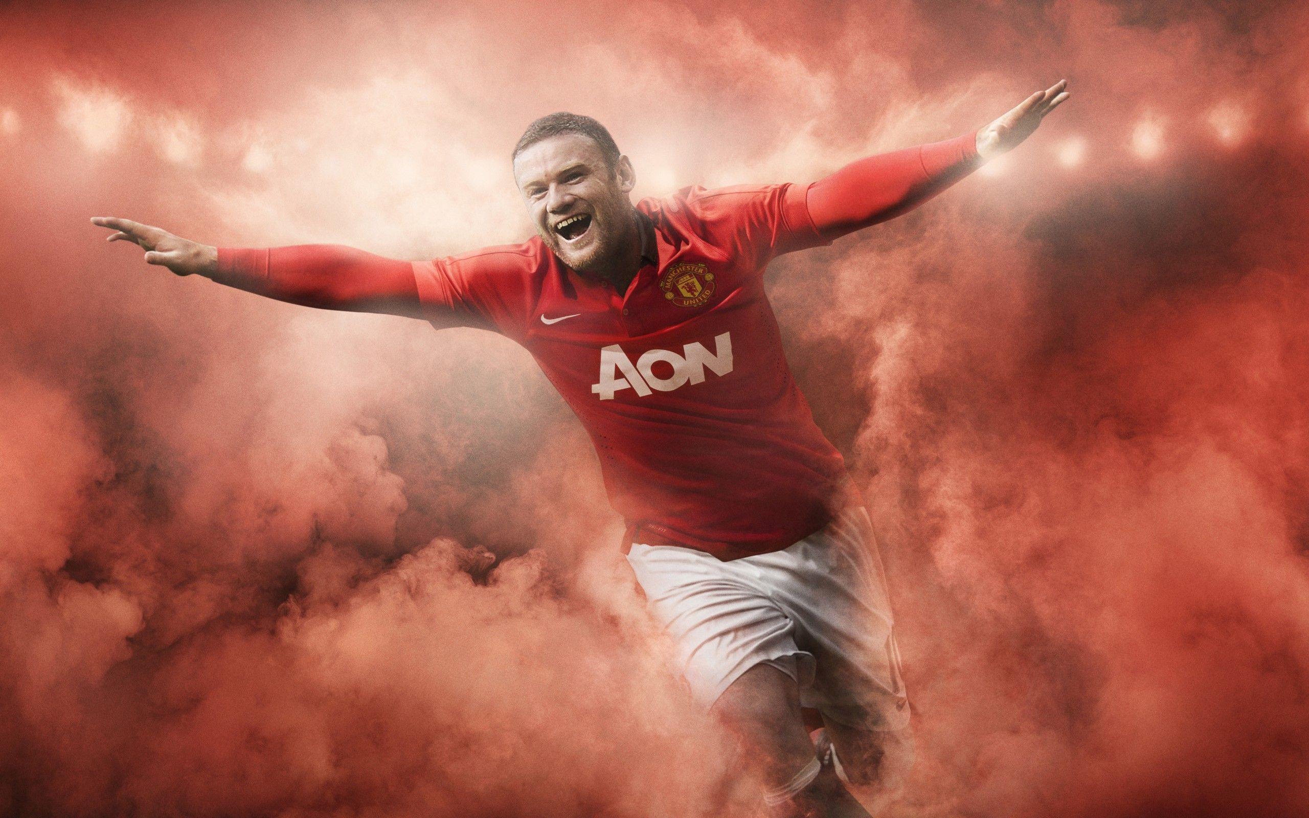 Wallpaper Wayne Rooney, Footballer, Manchester United, 5K, Sports