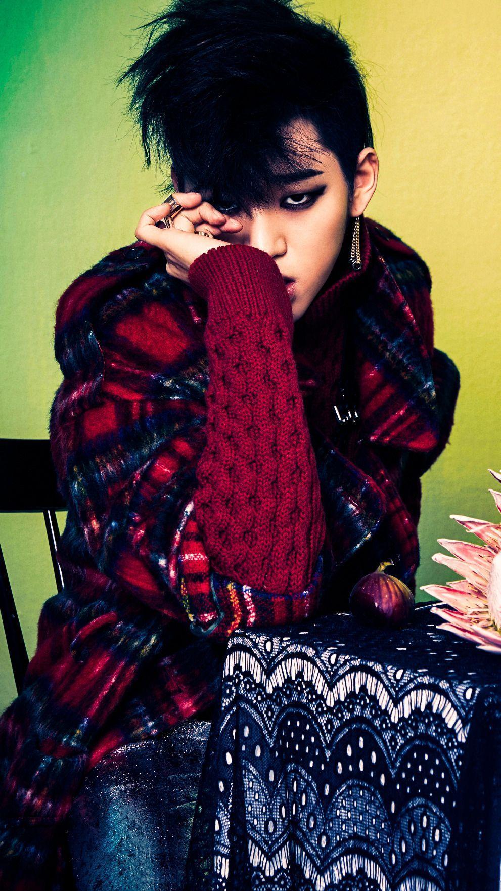 Block B Zico with diffrent hair colors wallpaper