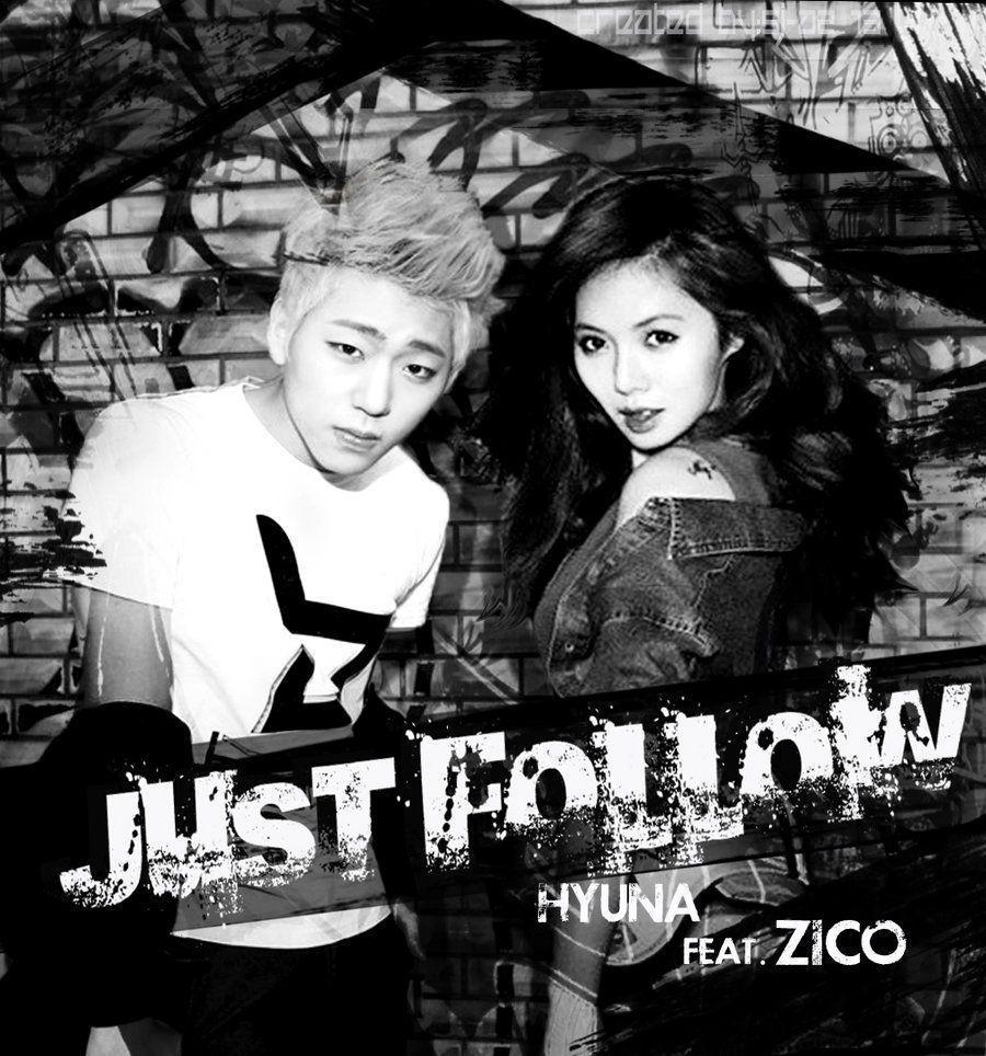 Hyuna ft. Zico (Block B) Album Art