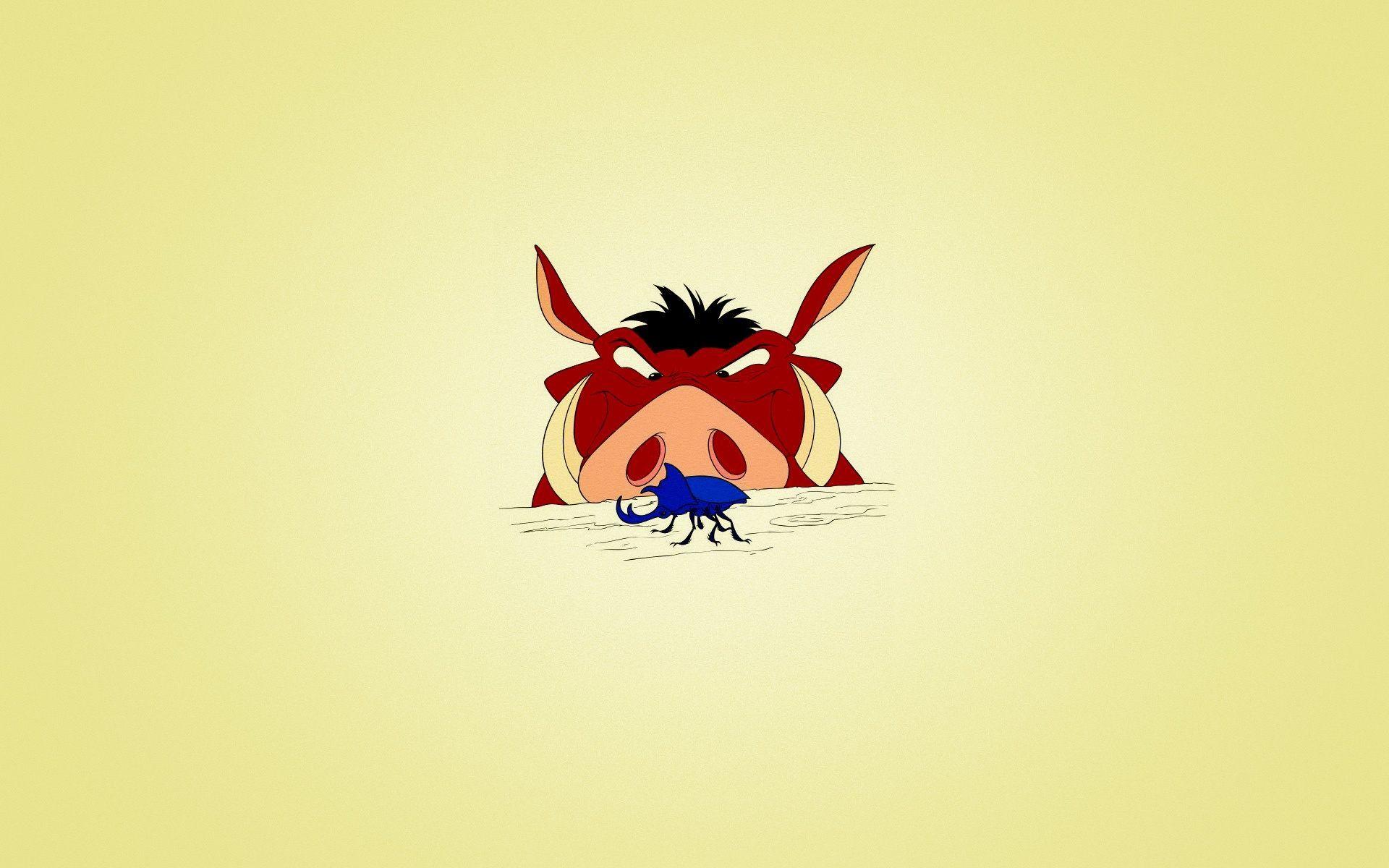 Timon and Pumbaa Cartoons Wallpaper HD Free Download
