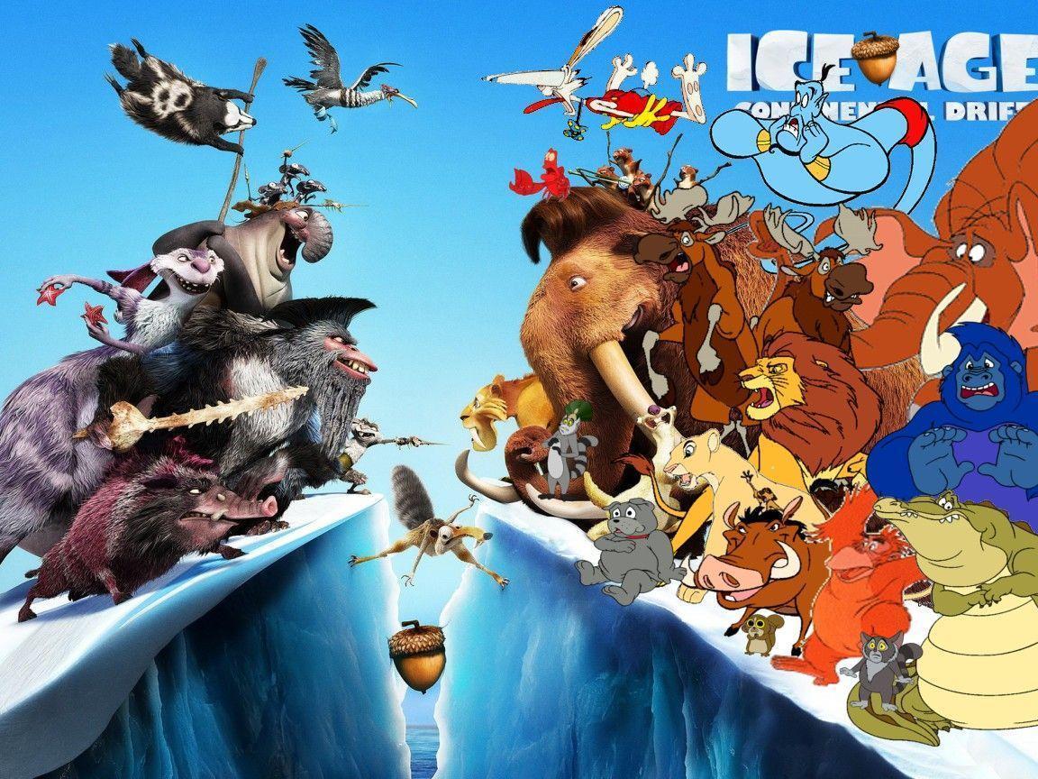 Simba, Timon, and Pumbaa's Adventures of Ice Age: Continenal