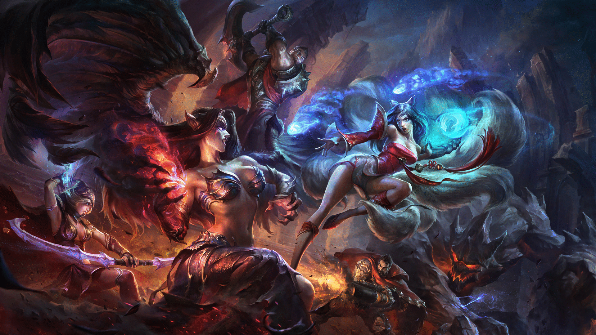 Morgana (League Of Legends) HD Wallpaper