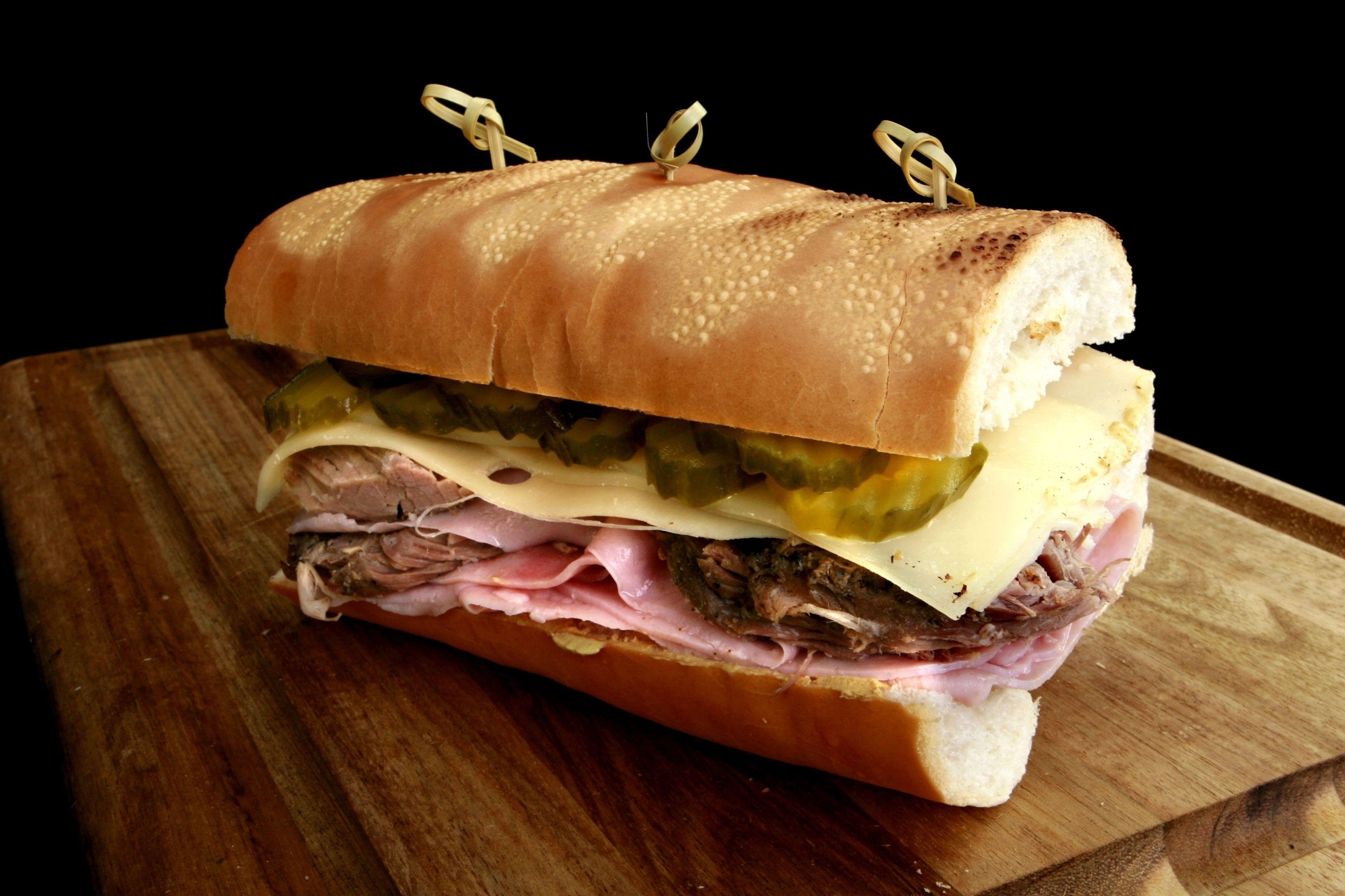 Wallpaper Sandwich, Meat, Food, Bread, Vegetables HD, Picture, Image