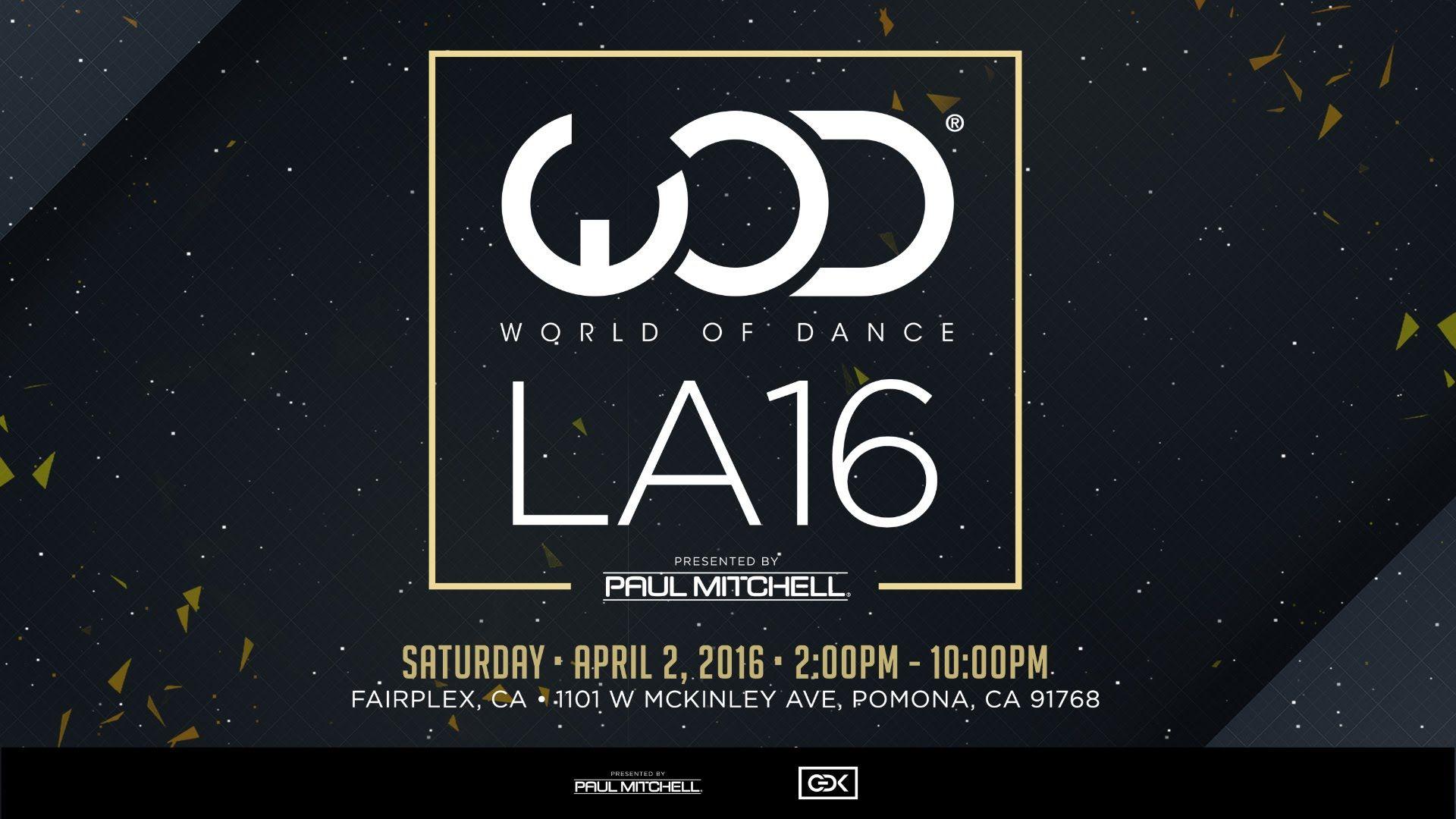 WORLD OF DANCE LOS ANGELES, 2016. APRIL 2ND. FAIRPLEX, CA