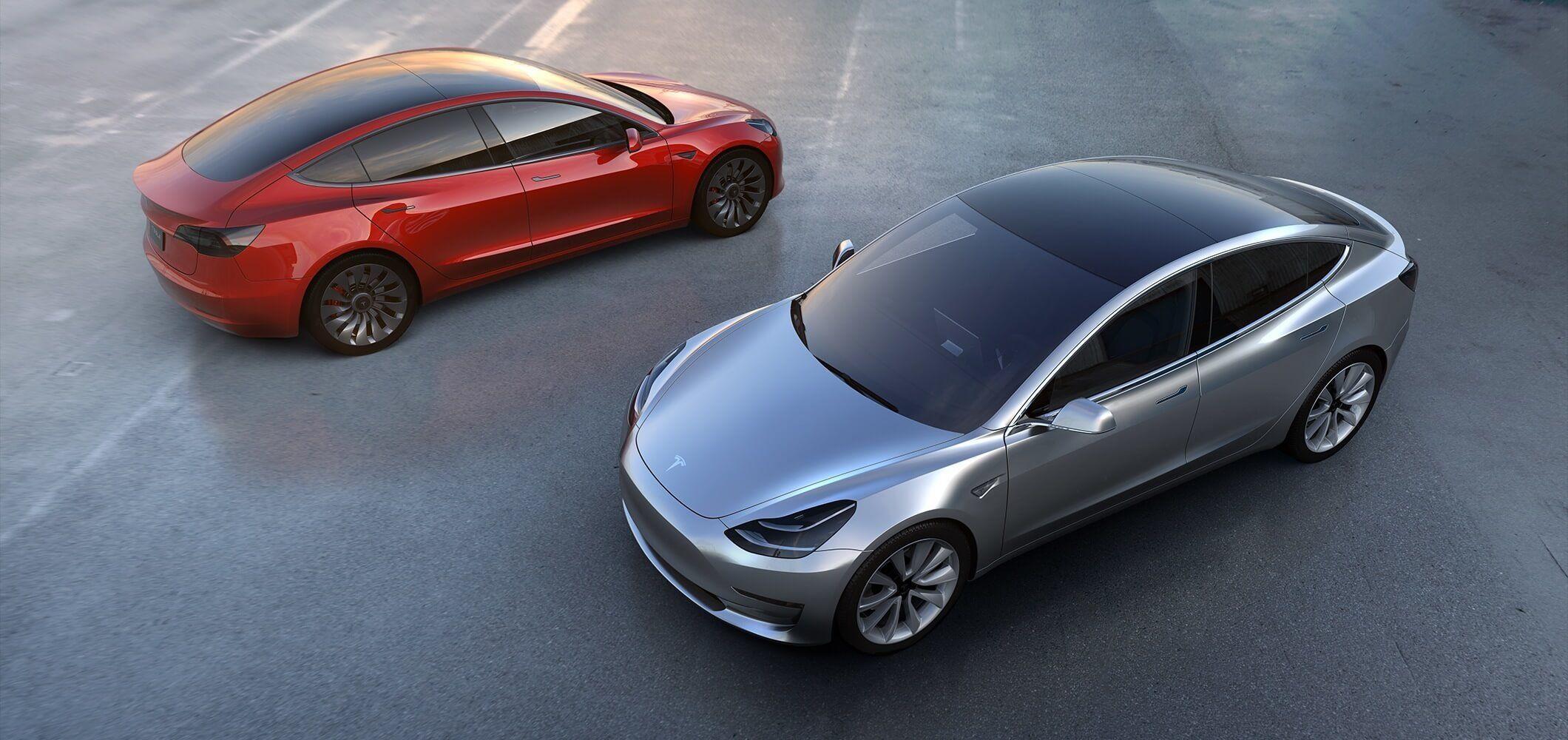 Model 3 mobile wallpaper