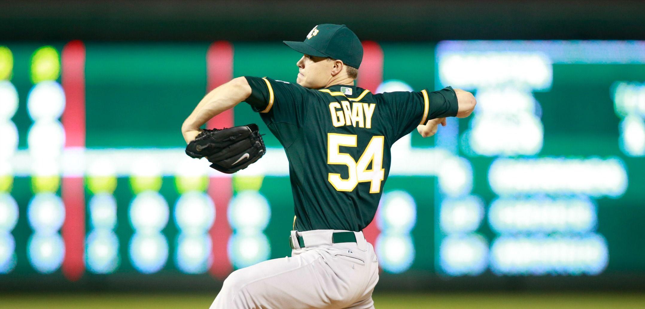 Oakland Athletics' Sonny Gray Named AL Pitcher of the Month