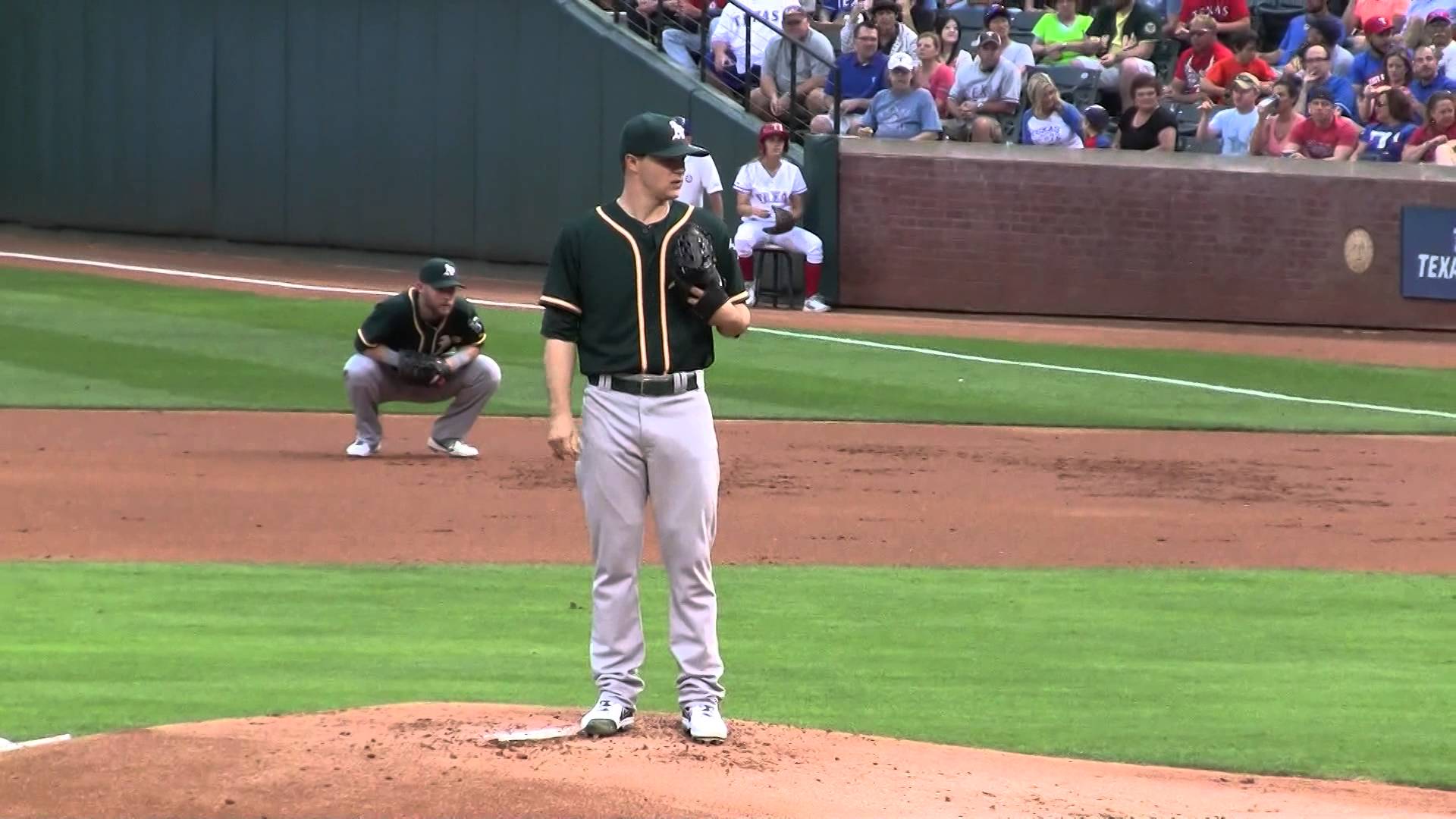 Sonny Gray Pitches To Shin Soo Choo 1st Pitch 4 28 14