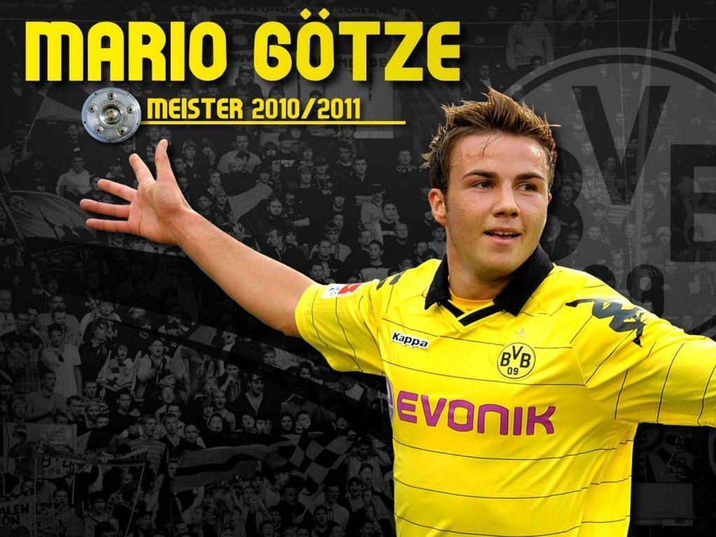 Borussia Dortmund Mario Gotze 2012 Wallpaper