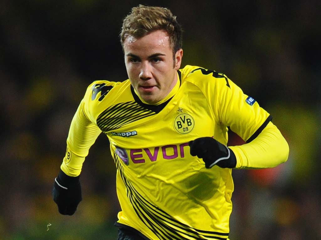 Arsenal and Manchester United 'target' Mario Gotze happy to stay