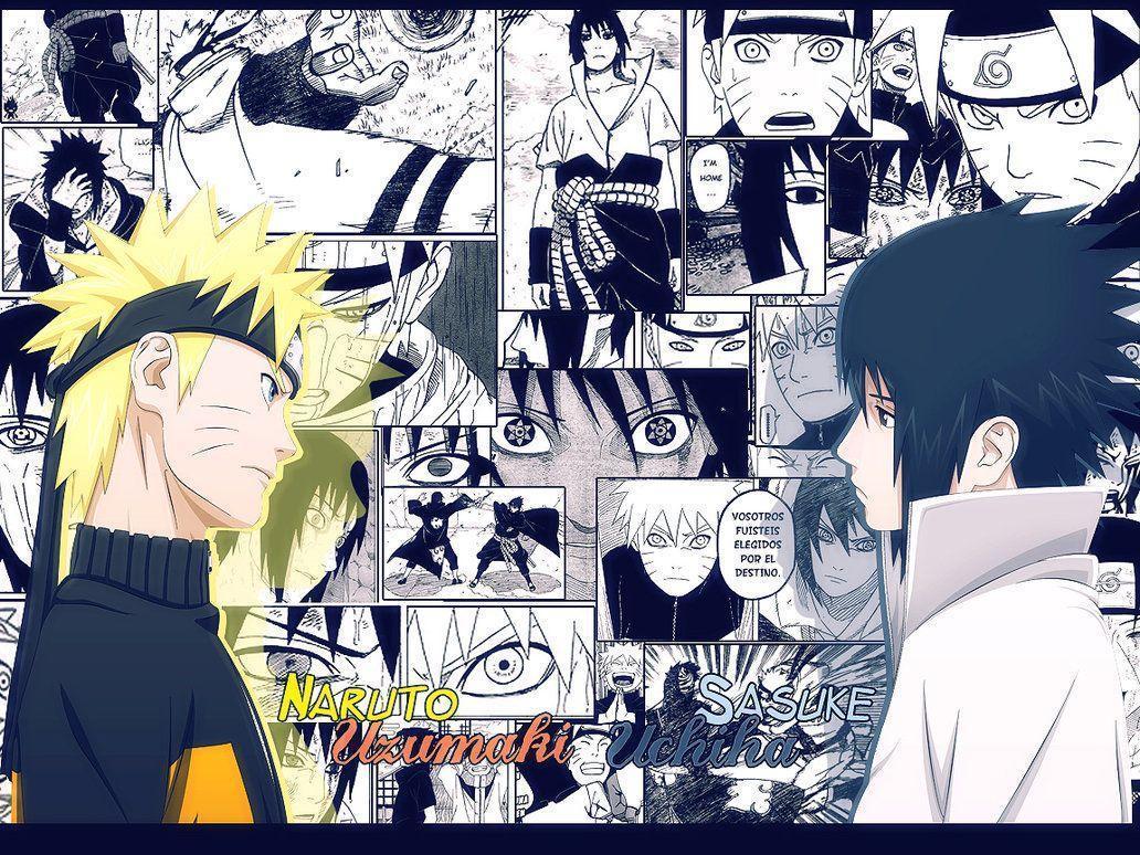 Sasuke And Naruto Wallpaper By Diana Usumaki