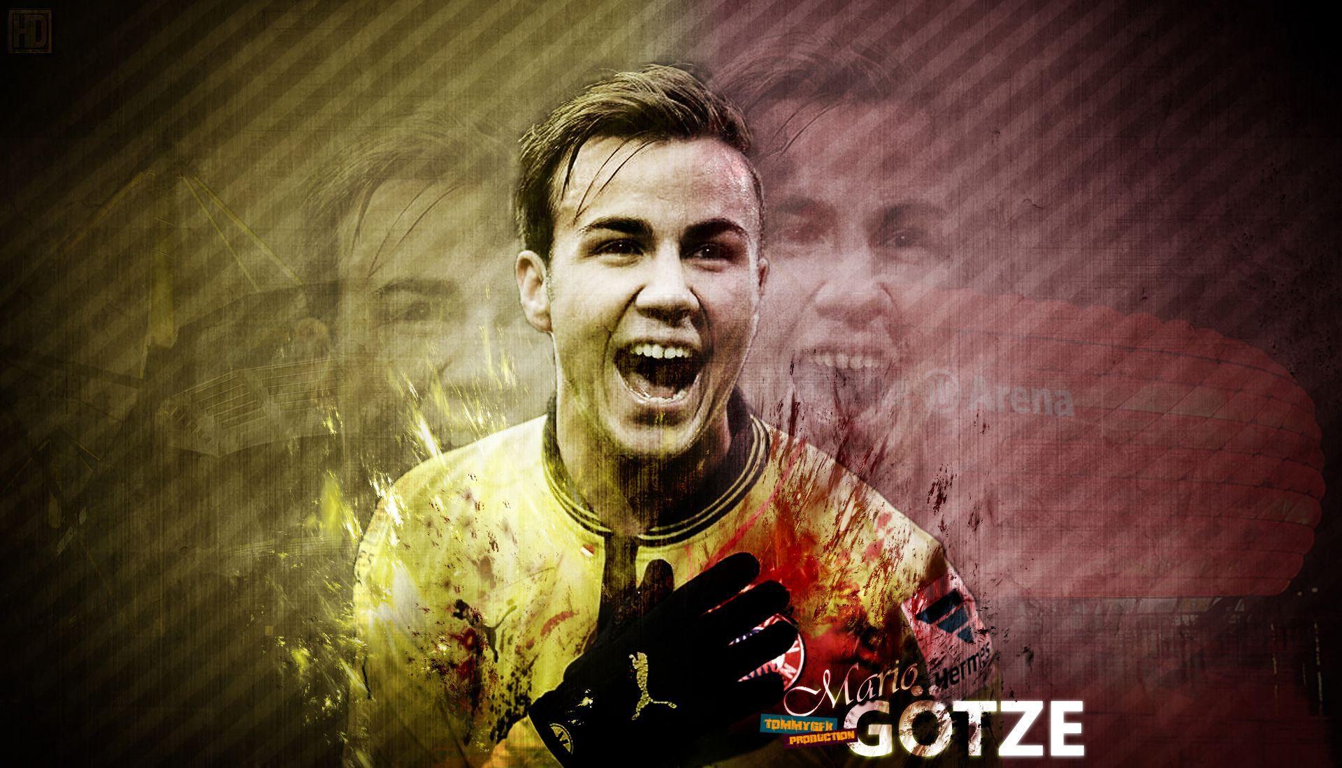 Mario Götze. HD Football Wallpaper