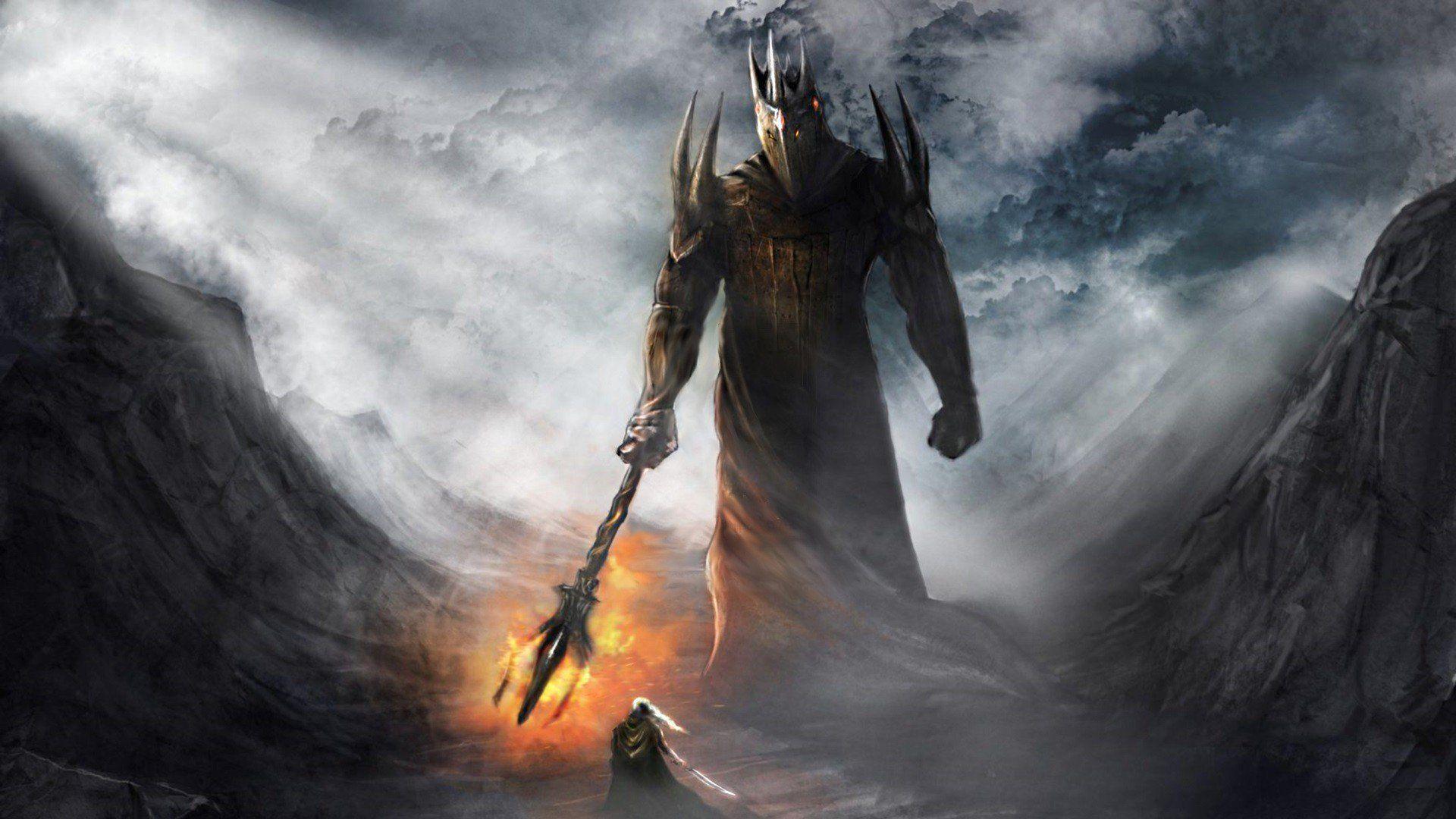 J. R. Tolkien The Silmarillion Morgoth Fantasy Art John Howe