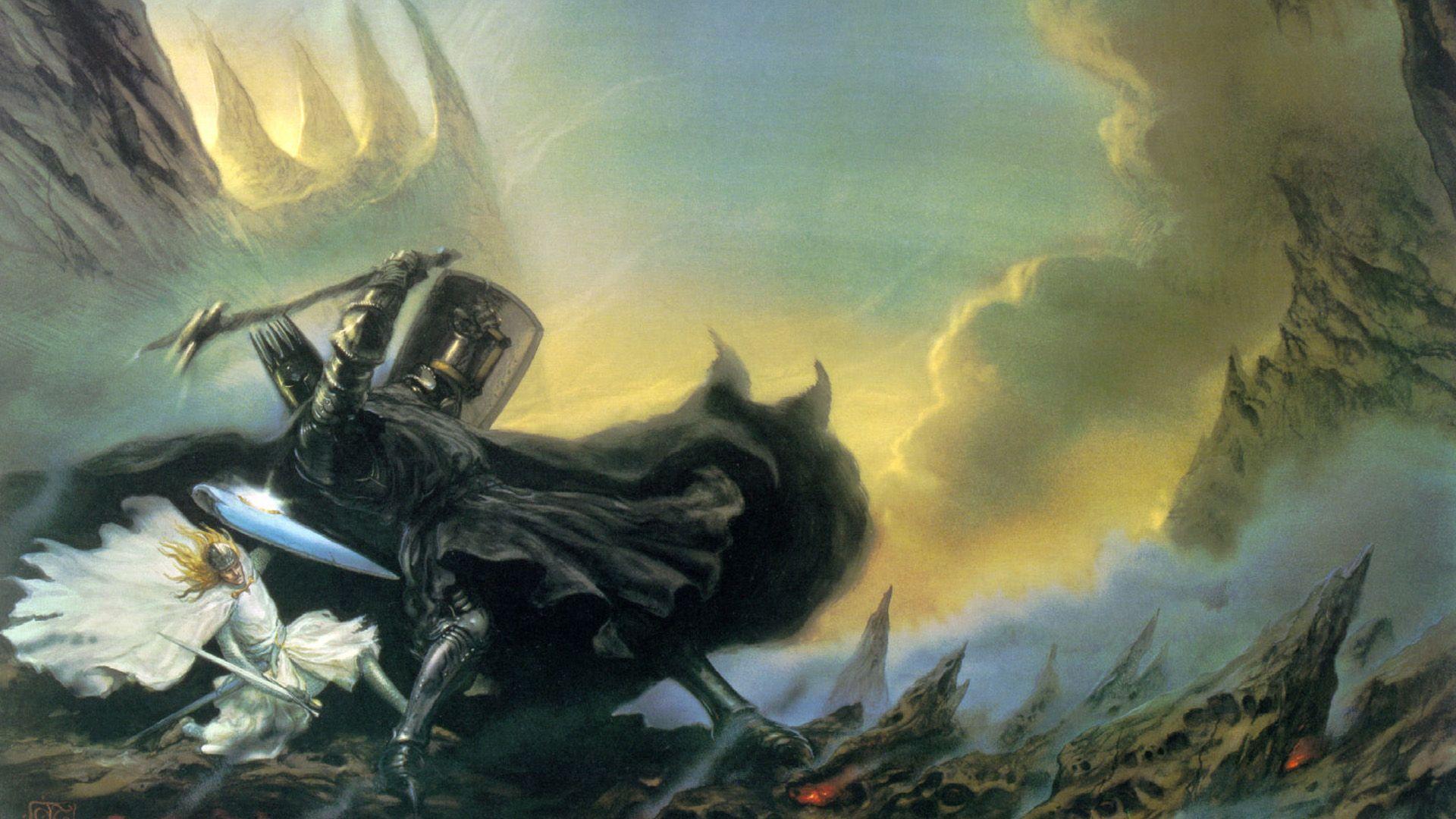 J. R. R. Tolkien, The Silmarillion, Morgoth, Fantasy Art, John