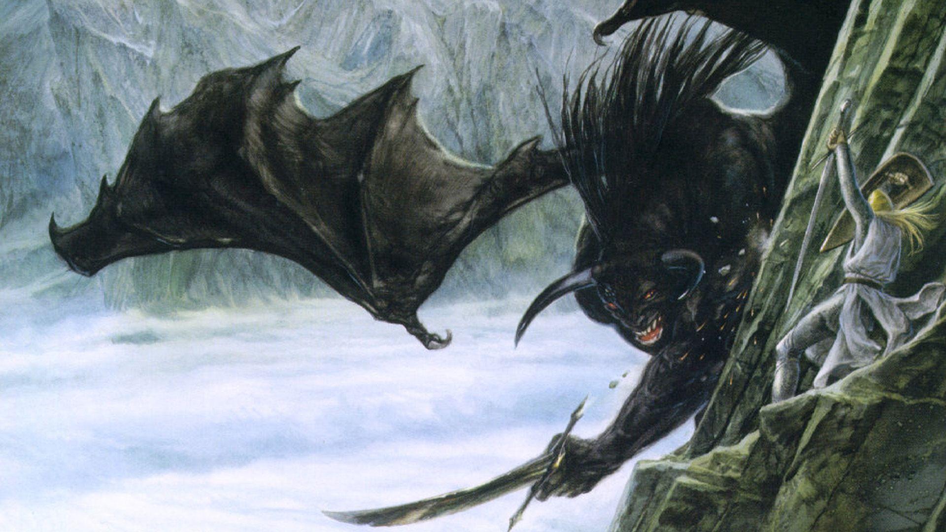 J. R. Tolkien The Silmarillion Fantasy Art John Howe Wallpaper