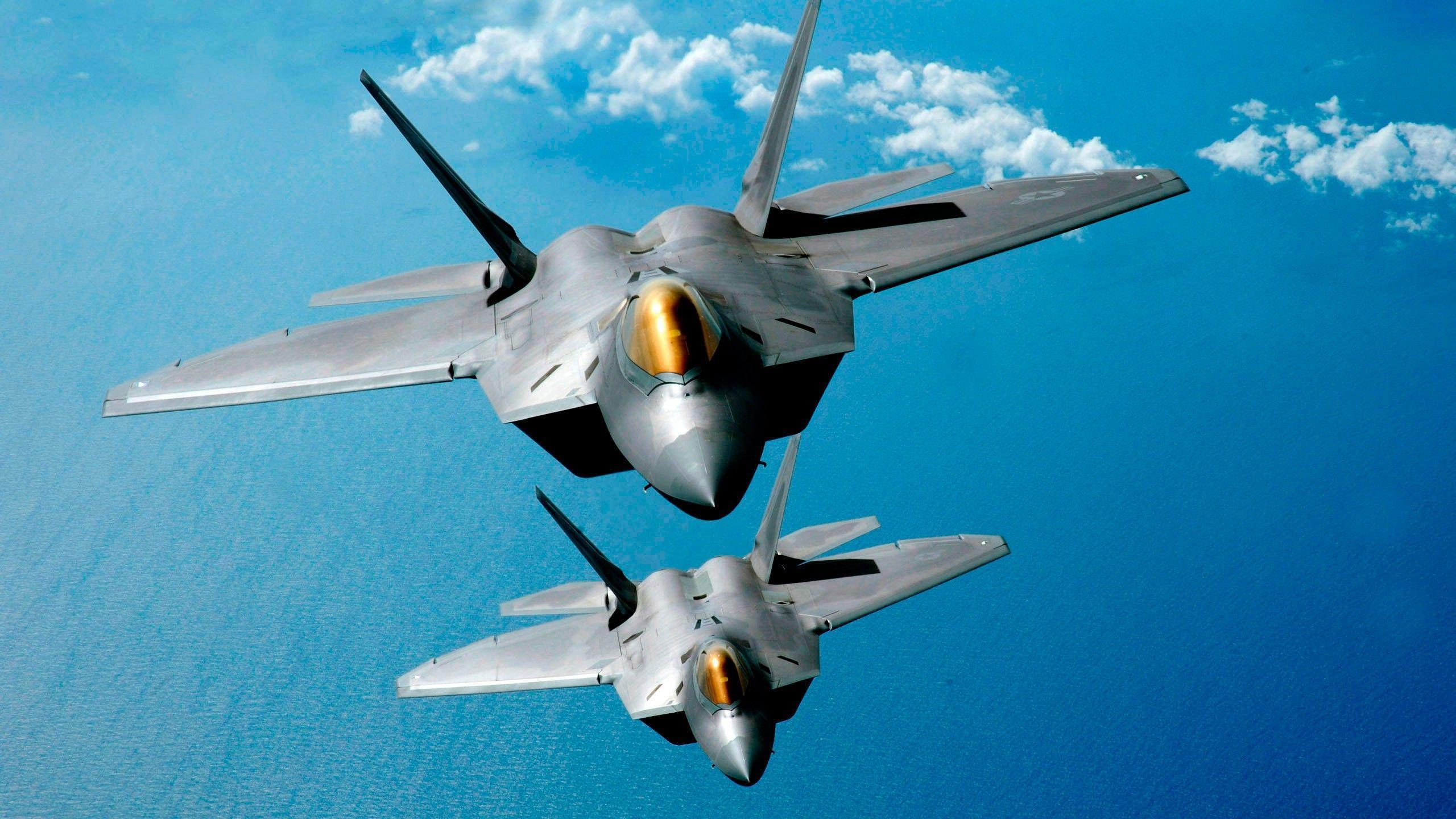 Wallpaper Lockheed Martin F 22 Raptor, Stealth Fighters, HD