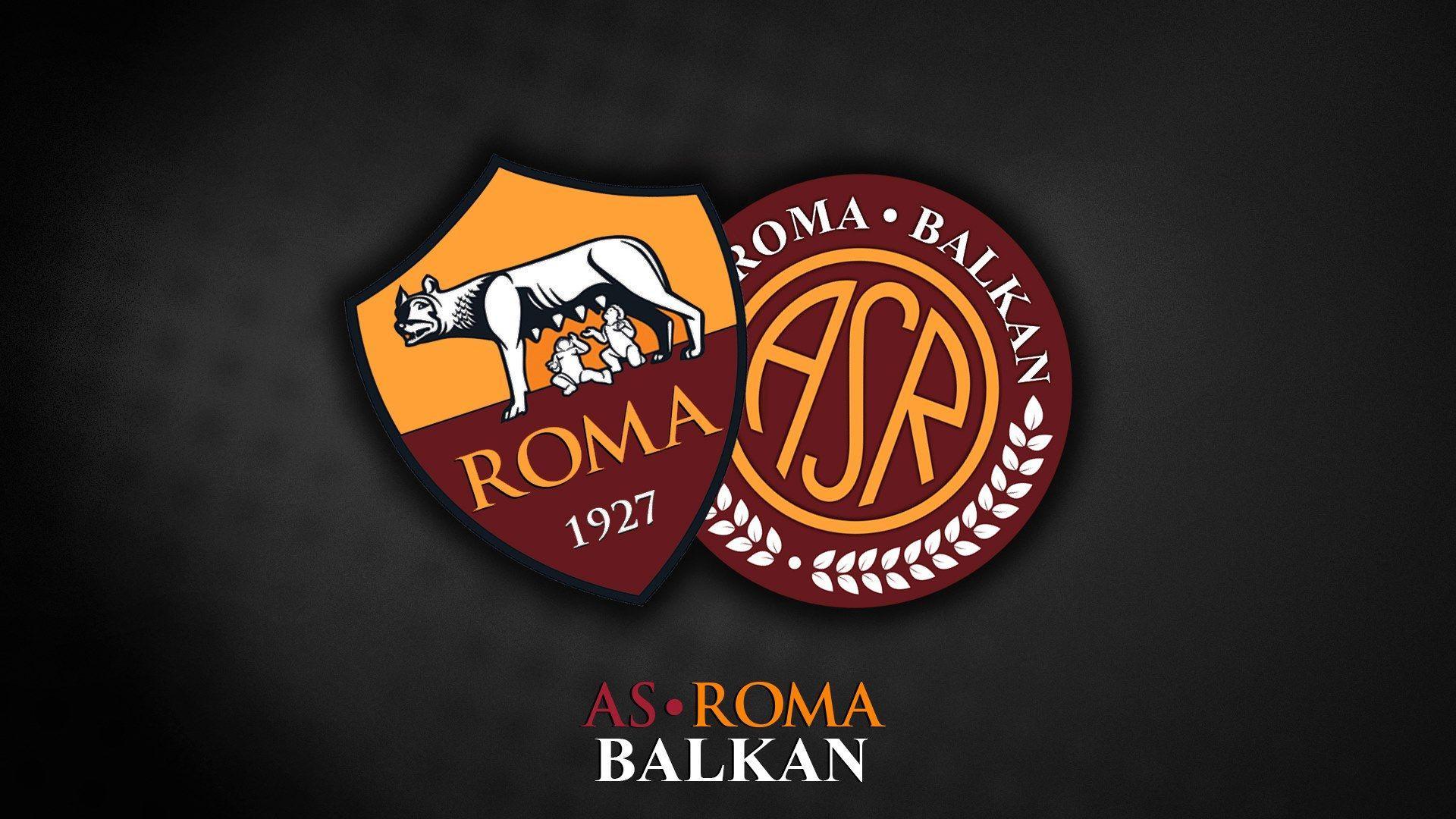As Roma Logo Wallpaper Free Download