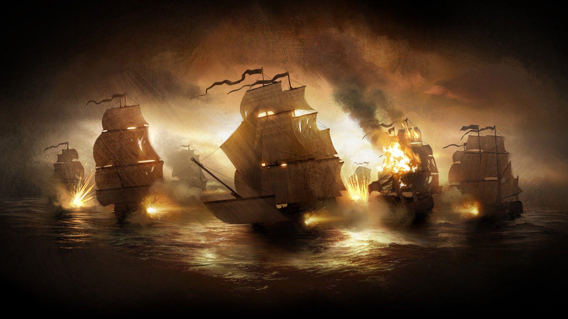 fantasy Art, Ship Wallpaper HD / Desktop and Mobile Background