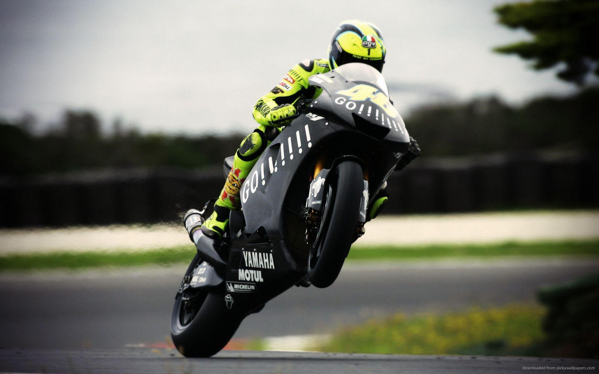 Download 1920x1200 Valentino Rossi On Yamaha 2004 A3 Wallpaper
