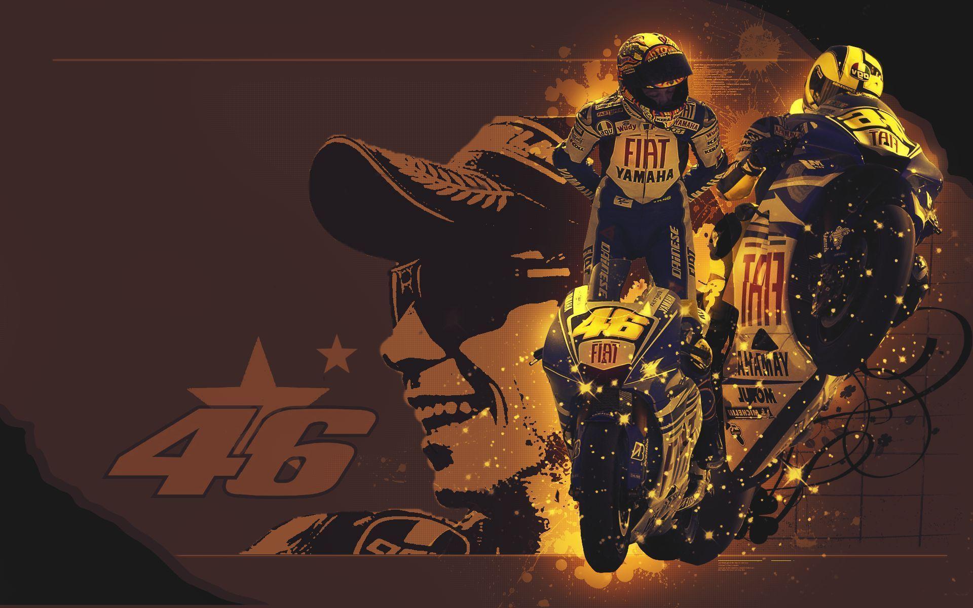 Valentino Rossi Background 4K Download