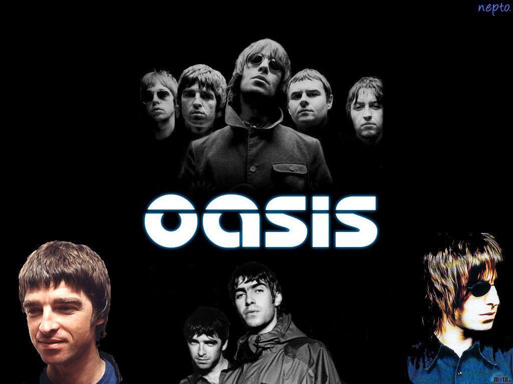 Oasis Band. ., Liam Gallagher, Noel Gallagher, Andy Bell