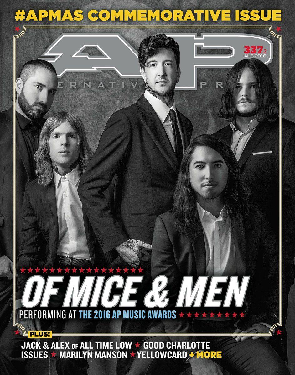 Of Mice And Men (band) image Of Mice & Men at AP Magazine cover