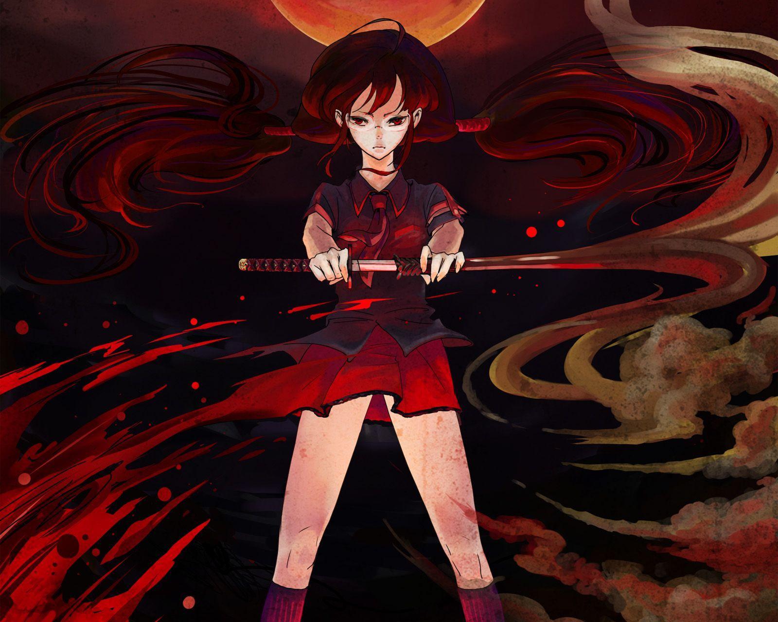 Kisaragi Saya  BloodC  Zerochan Anime Image Board