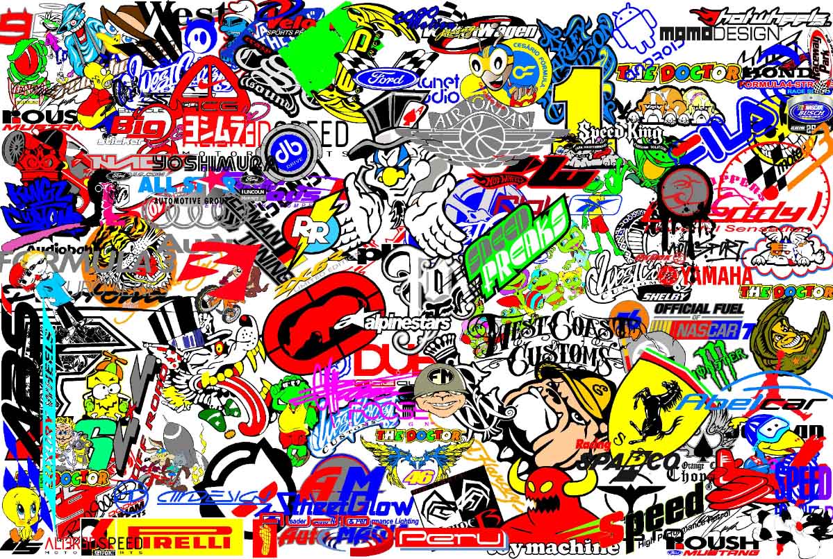 Sticker Bomb Wallpaper HD