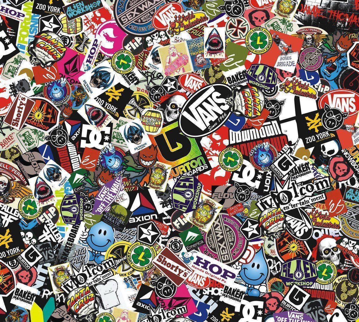 Stickerbomb Wallpapers  Wallpaper  Cave