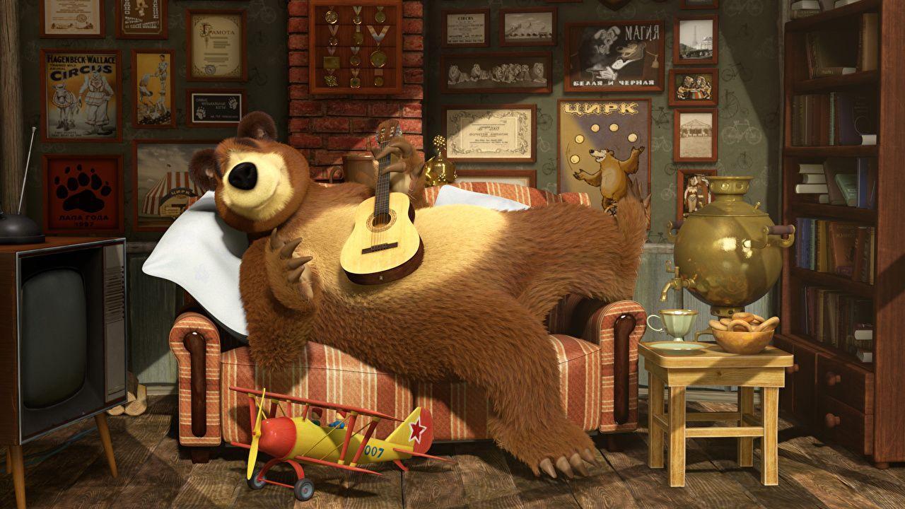 Masha and the Bear wallpaper picture download