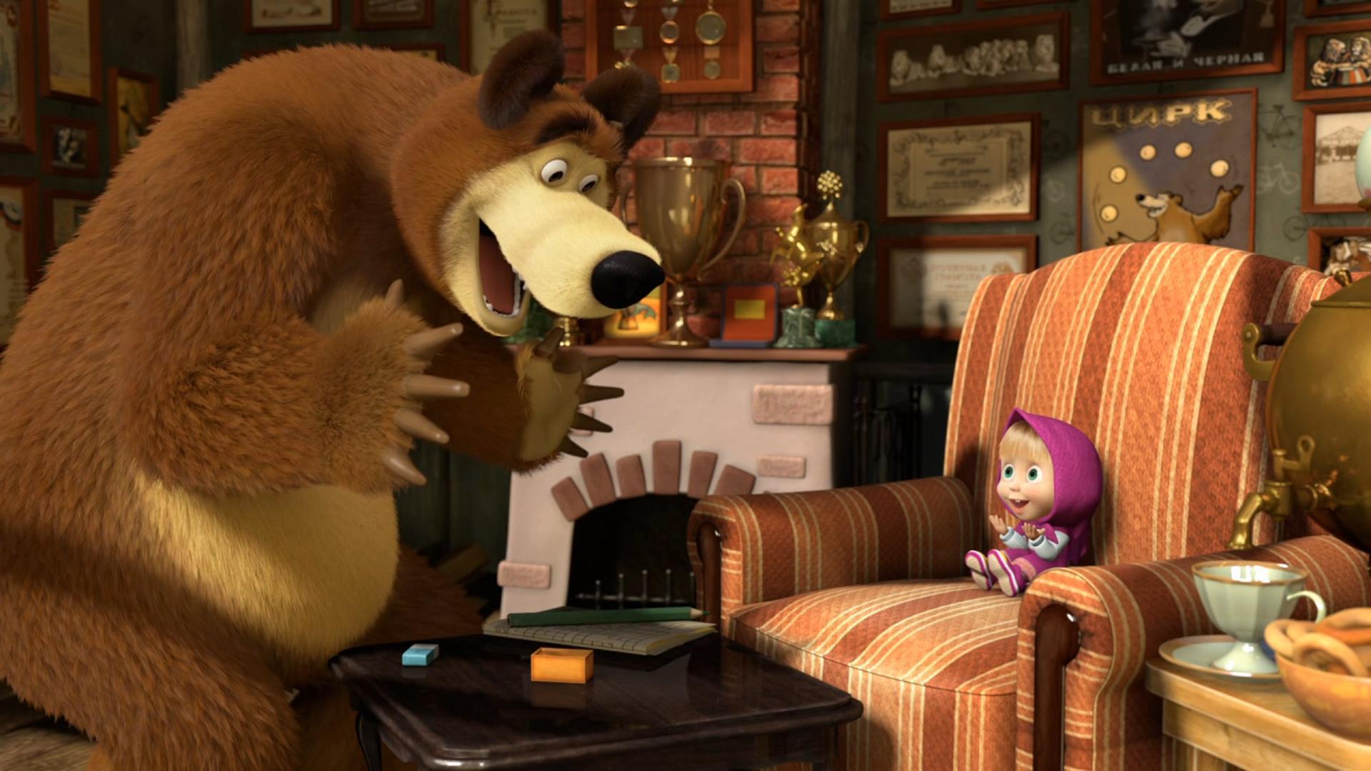 Masha and the Bear wallpaper picture download:3