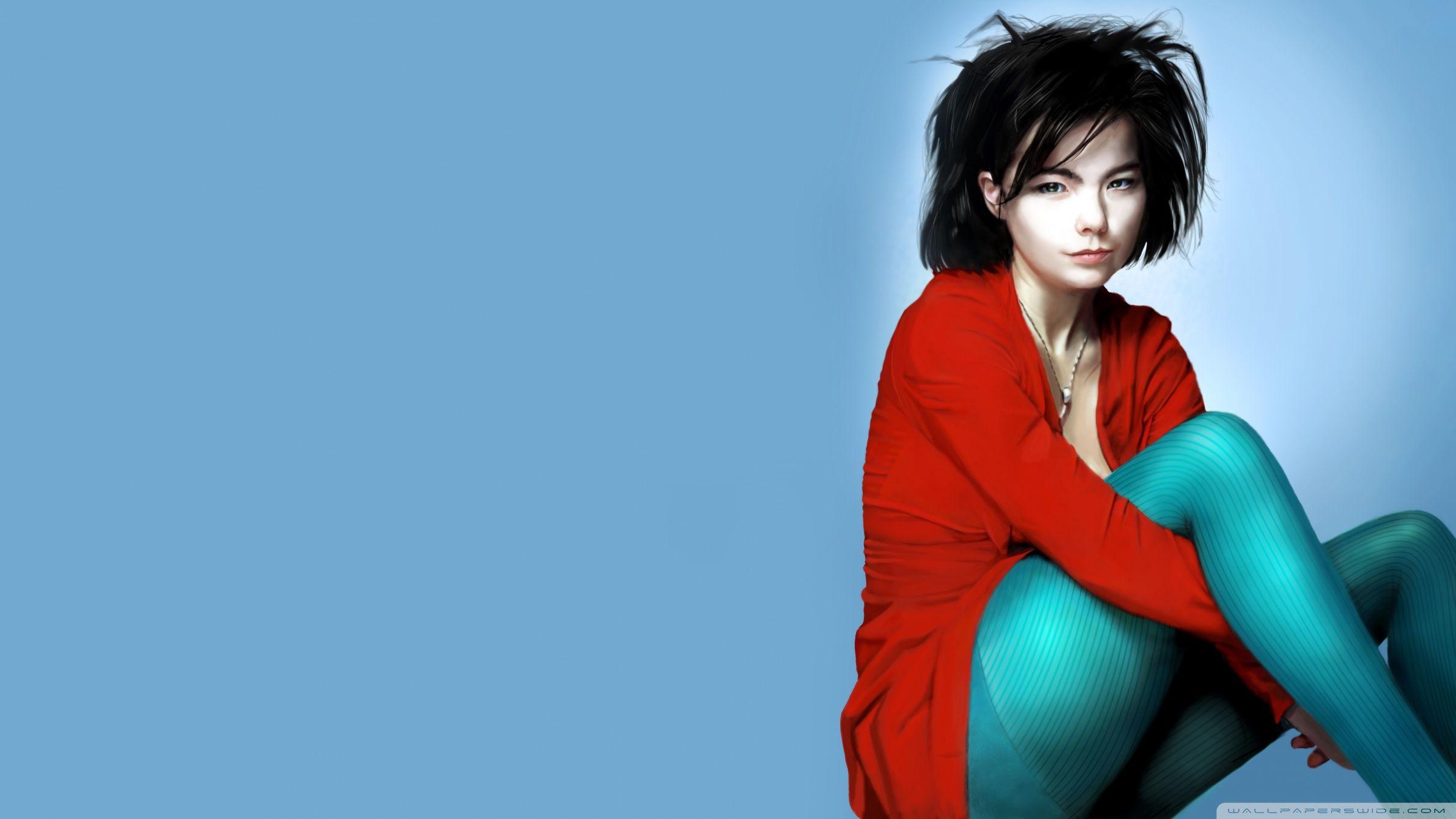 Björk Painting HD desktop wallpaper, Fullscreen, Mobile, Dual