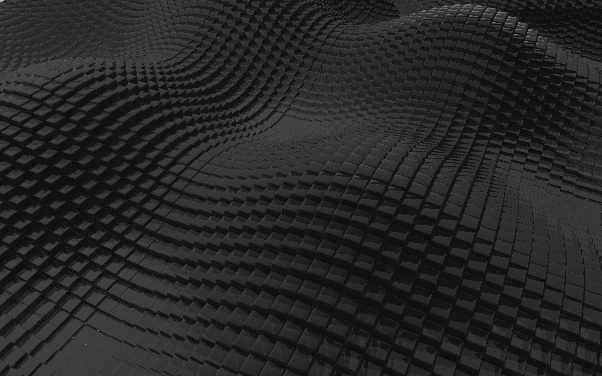 Wallpaper Surface, Rough, Black, Cubic HD, Picture, Image