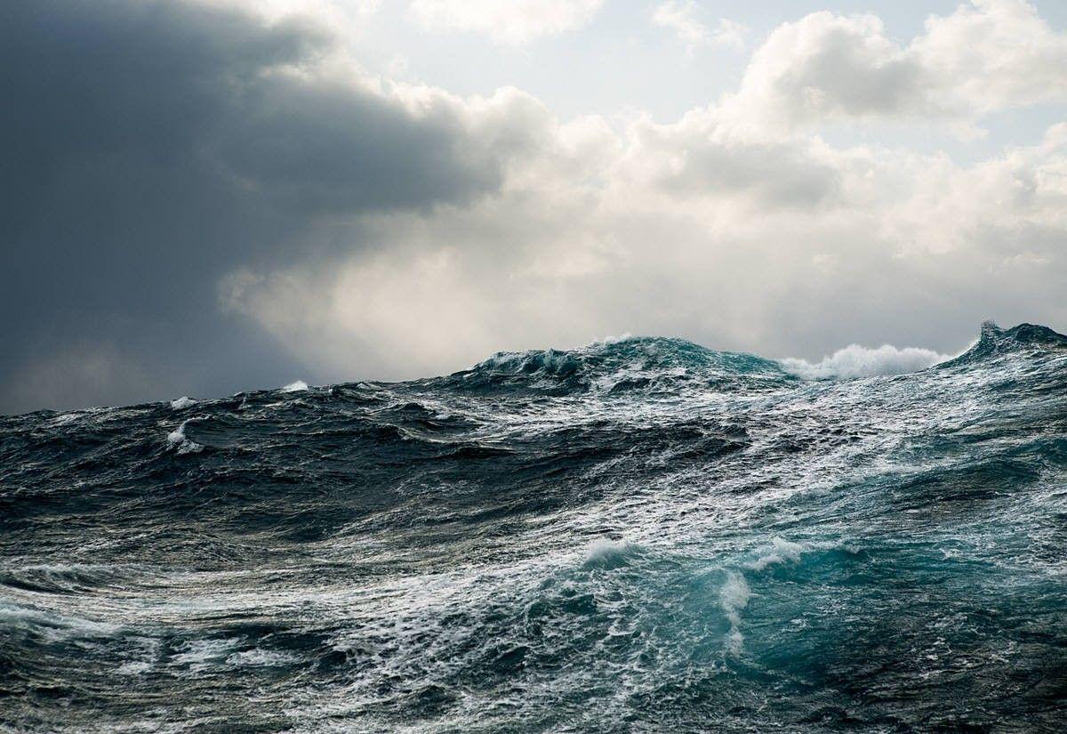 Oceans: Ocean Seas Storm Waves Chop Hurricane Raging Rough