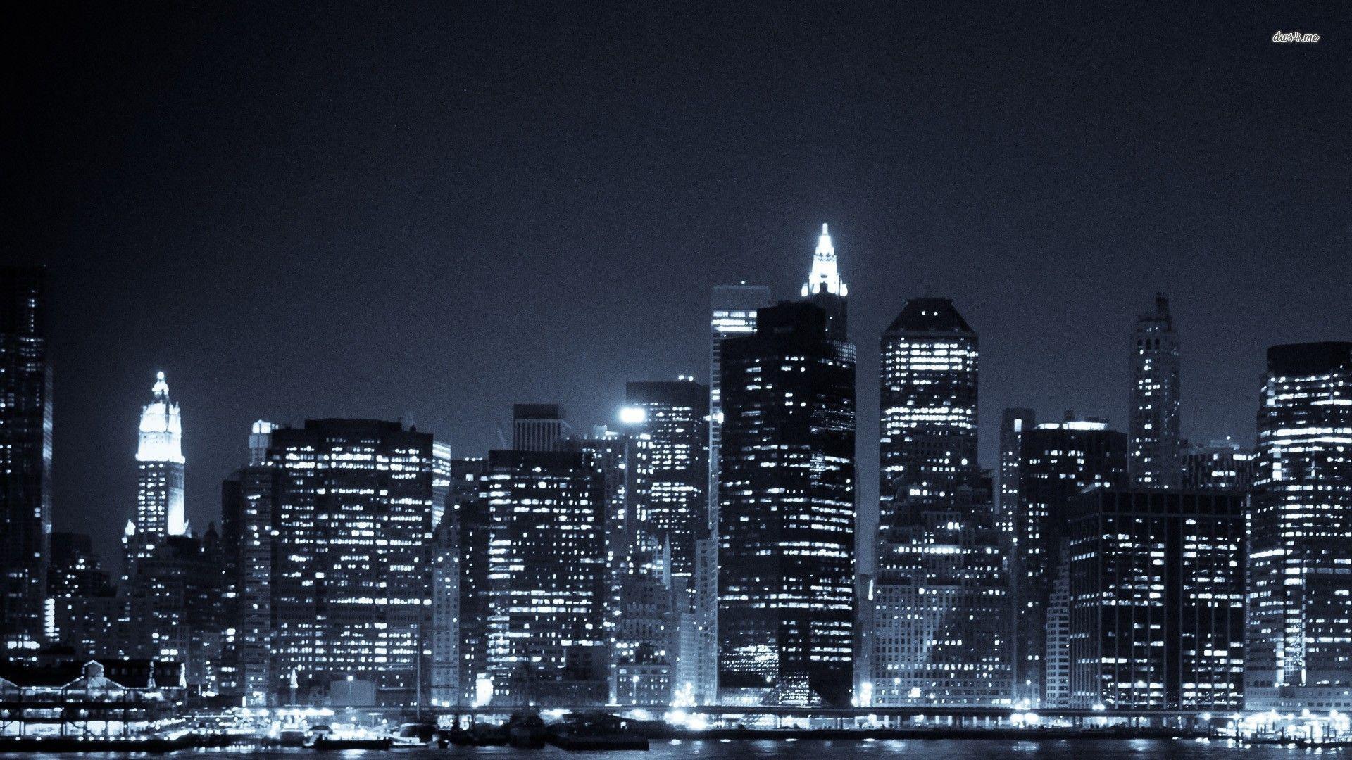 Manhattan Skyline HD Wallpaper