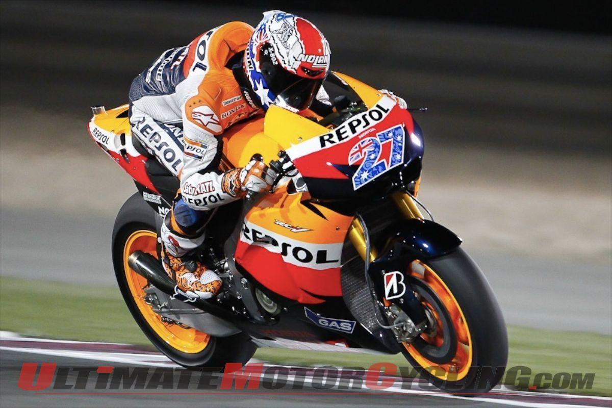 Qatar MotoGP. Casey Stoner Wallpaper