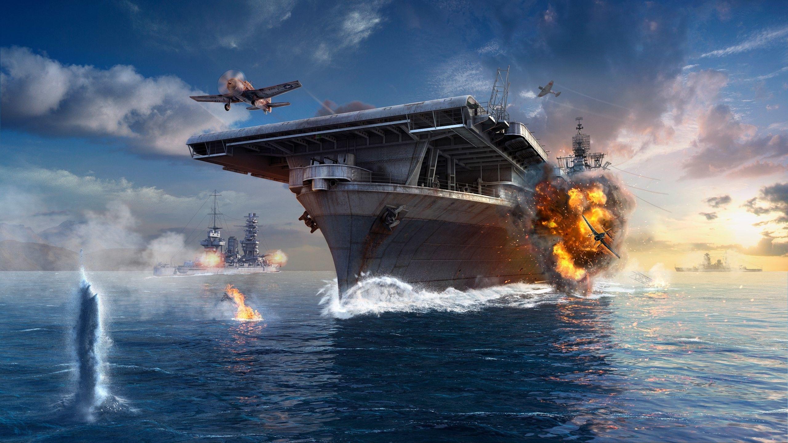 World Of Warships 2017. Games HD 4k Wallpaper