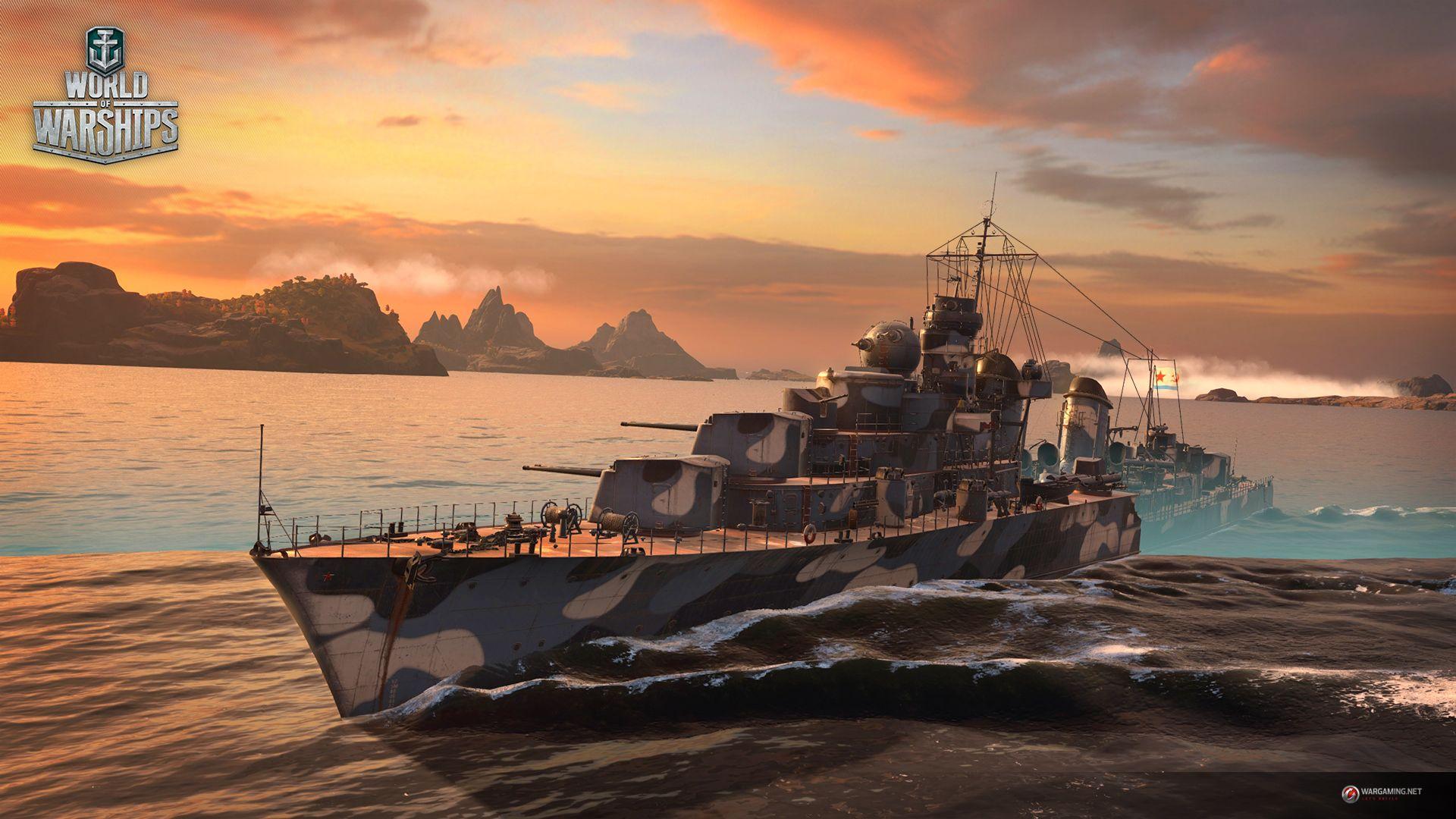 World of Warships HD Wallpaperx1080