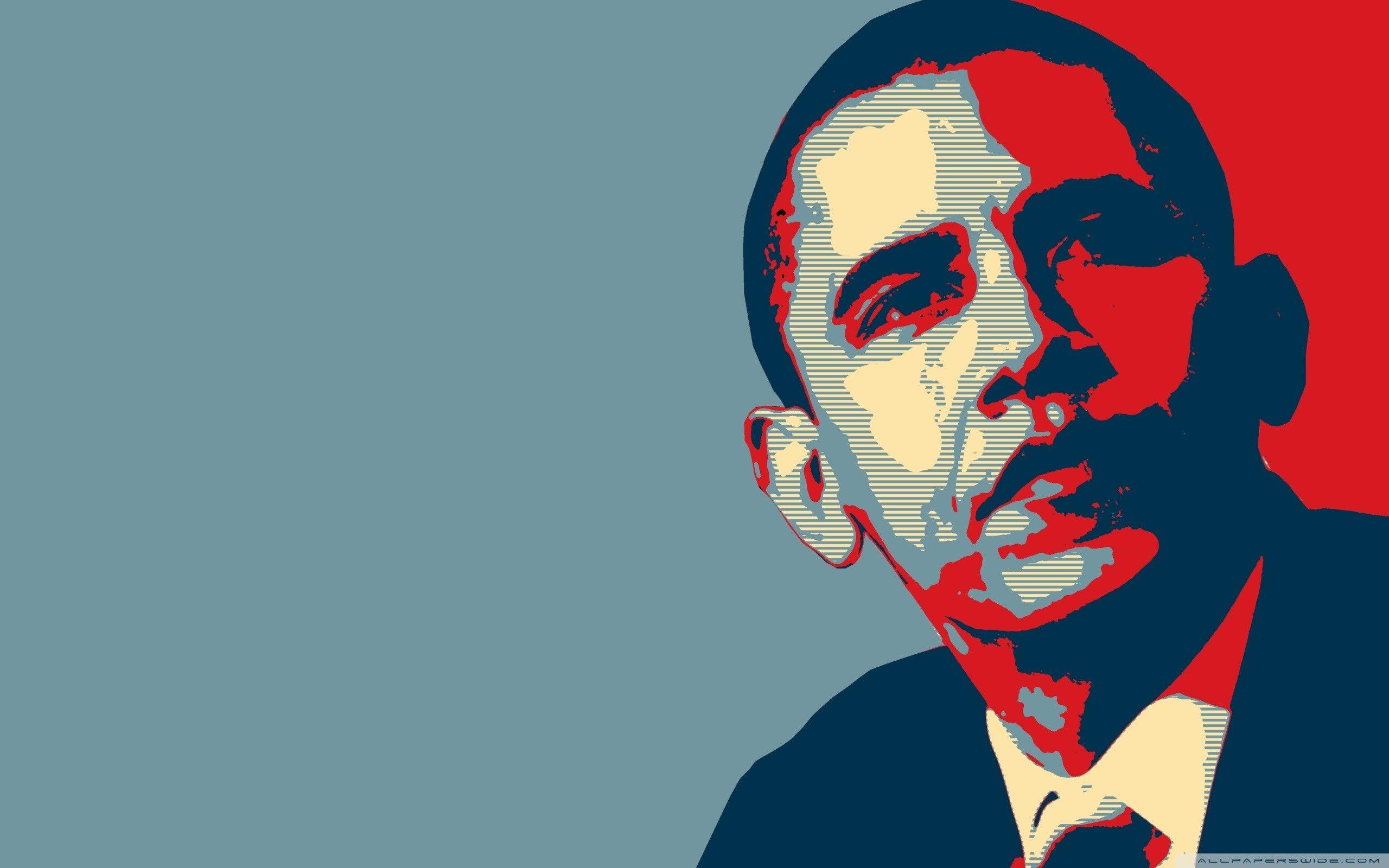 Barack Obama Abstract HD Wallpaper