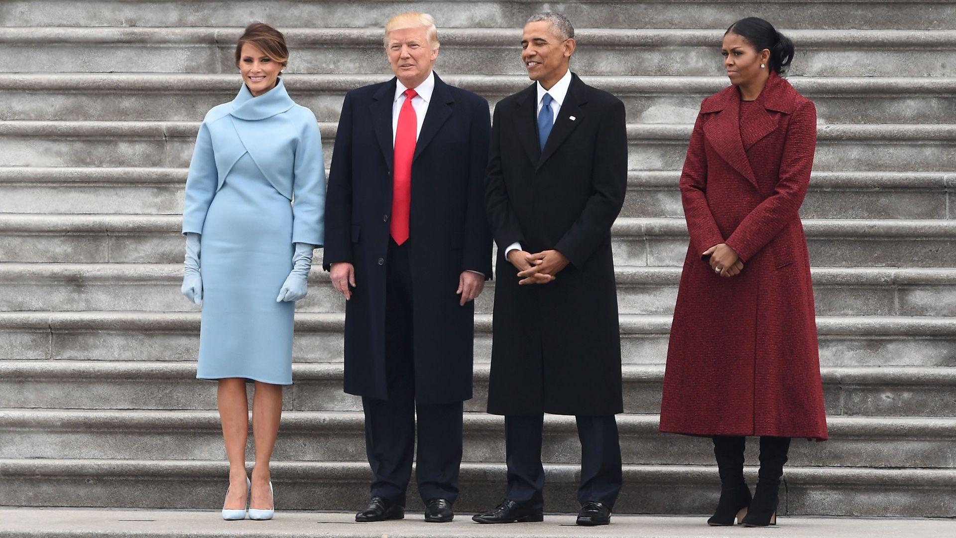 Trump inauguration: Compare 2017 with 2009