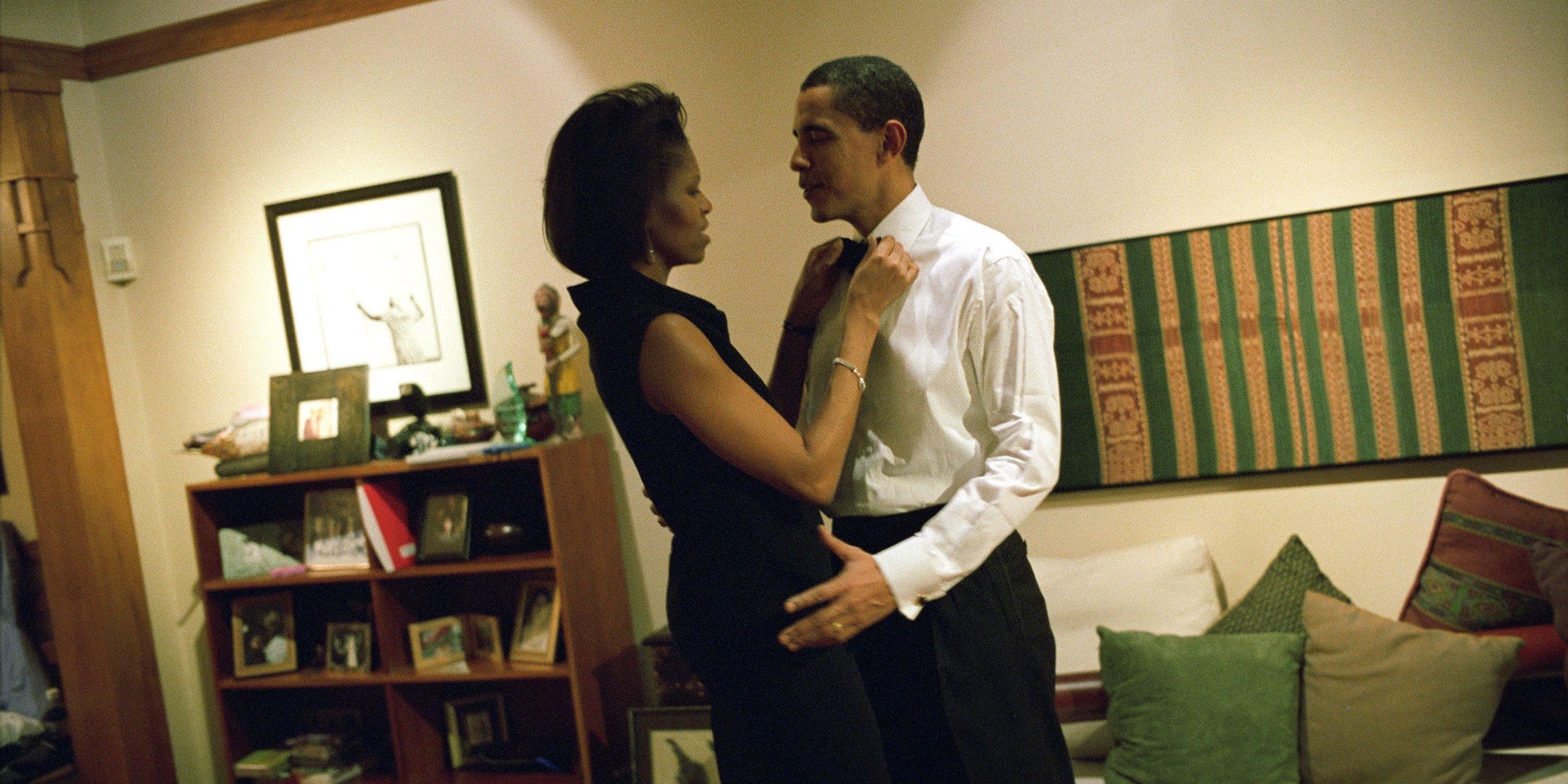Barack and Michelle Obama's Sweetest Moments in Photo