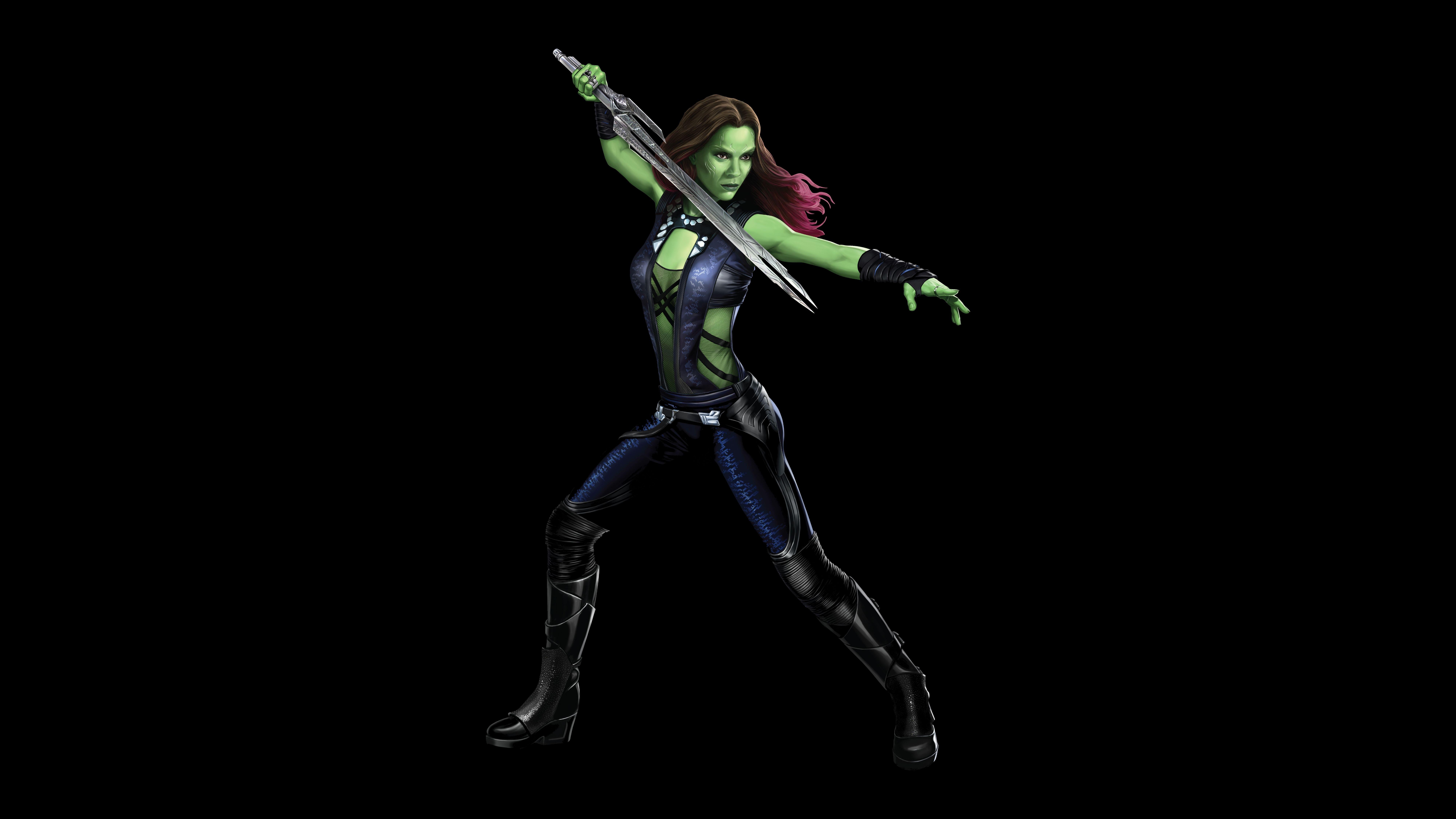 Gamora Wallpaper, Hintergründex4500