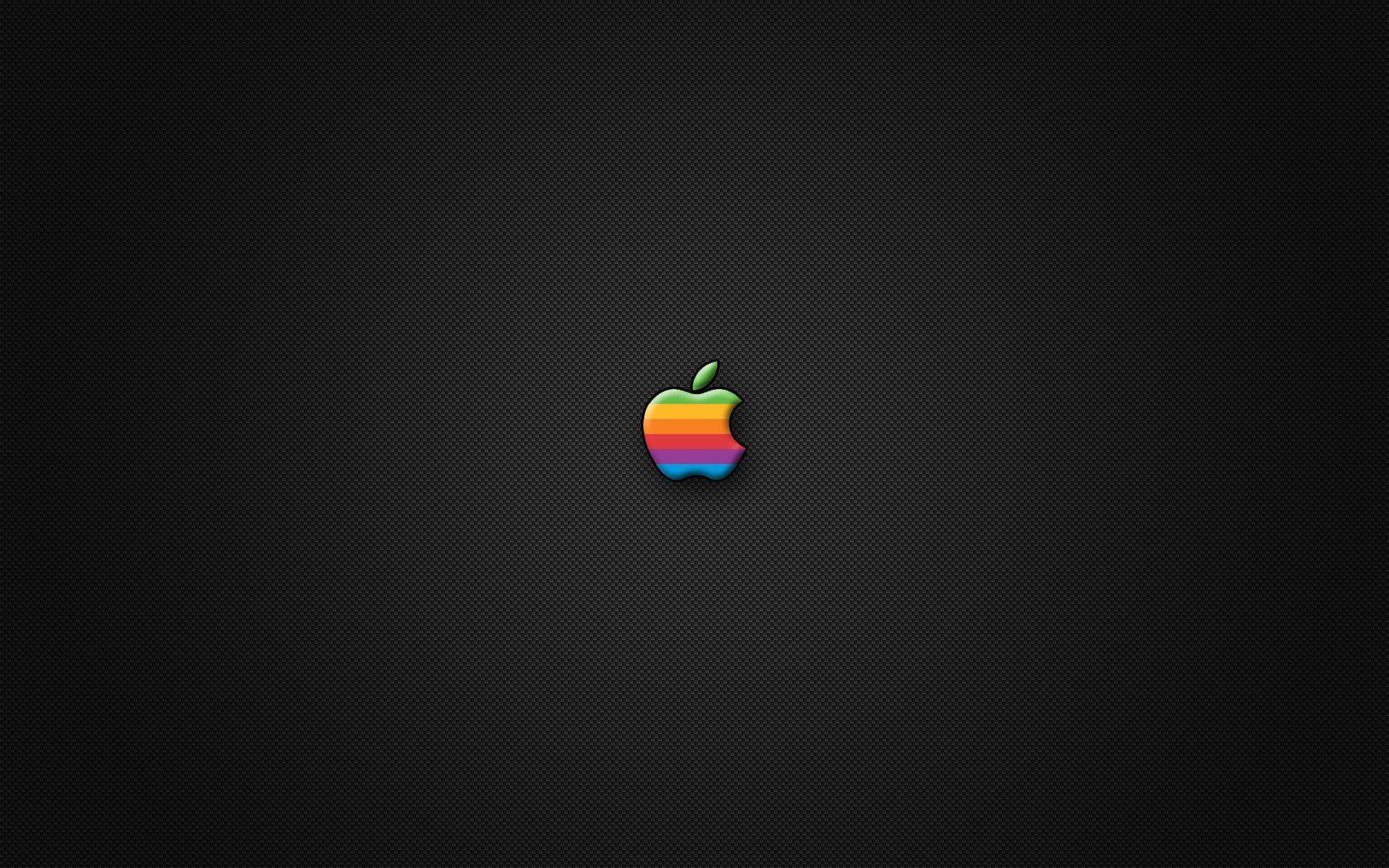 Carbon Fiber Wallpaper Apple