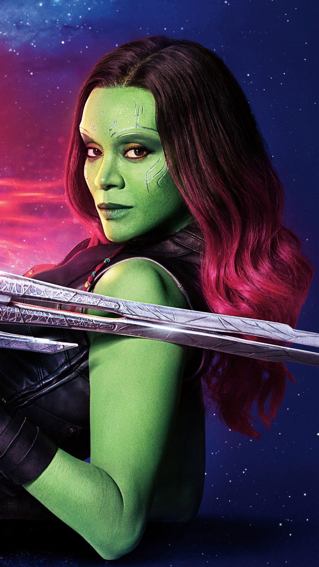 Download Gamora Guardians Of The Galaxy Vol 2 Cast 10k HD 4k