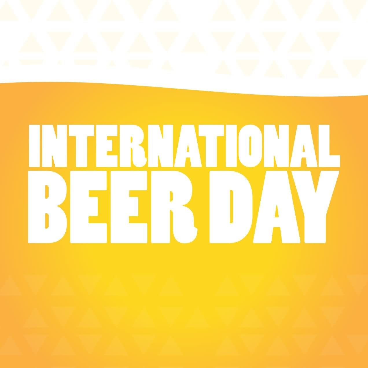 Most Beautiful International Beer Day Wish Picture And Photo