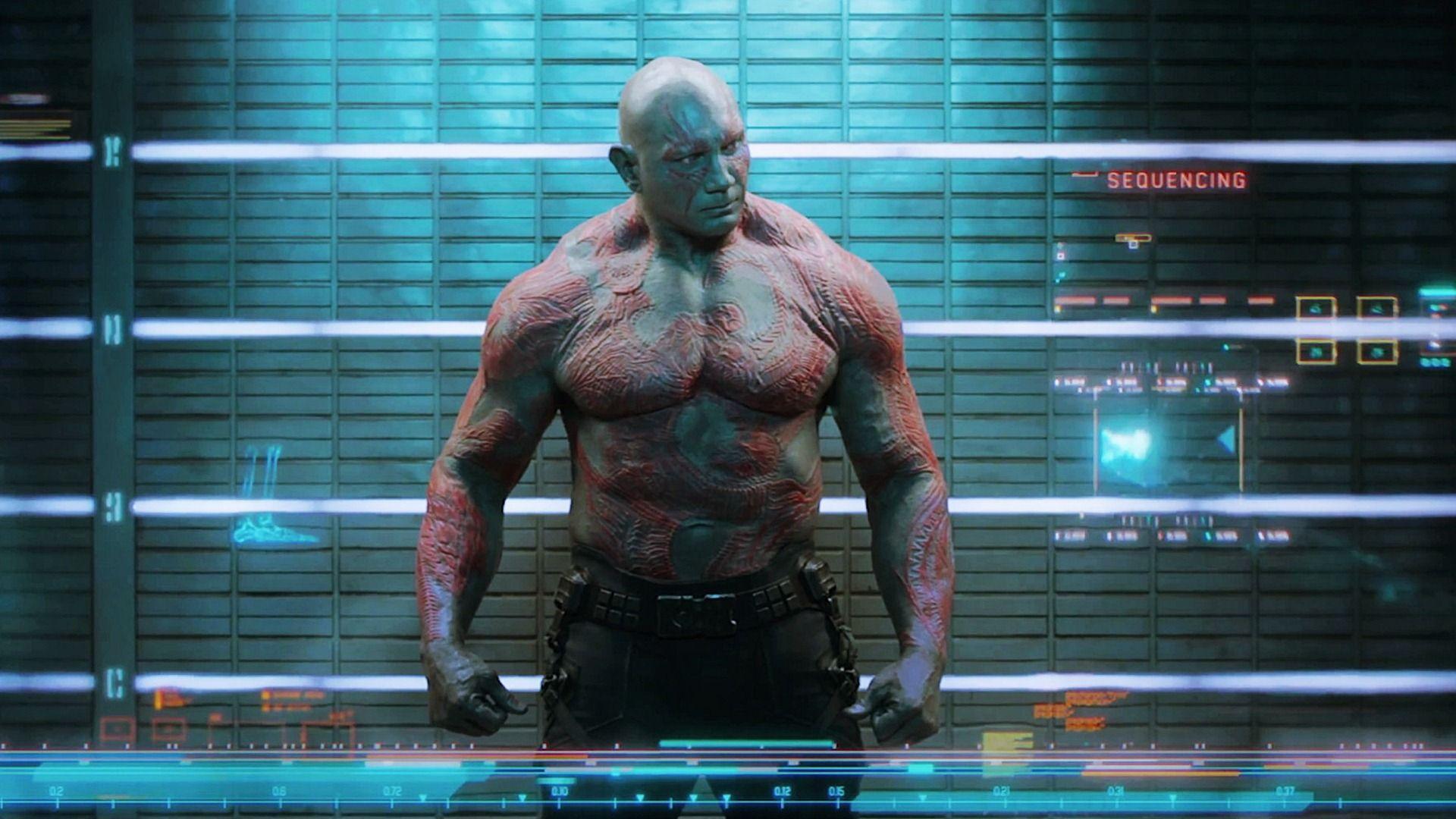 Guardians of The Galaxy Batista Drax As The Destroyer