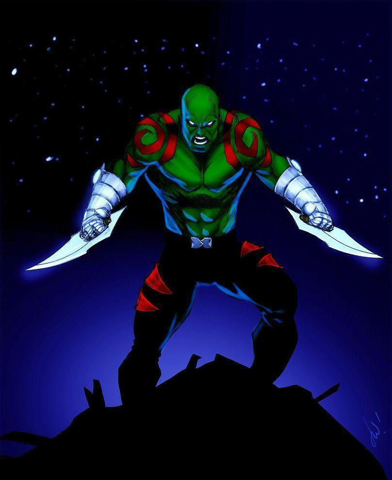 Drax the Destroyer colors